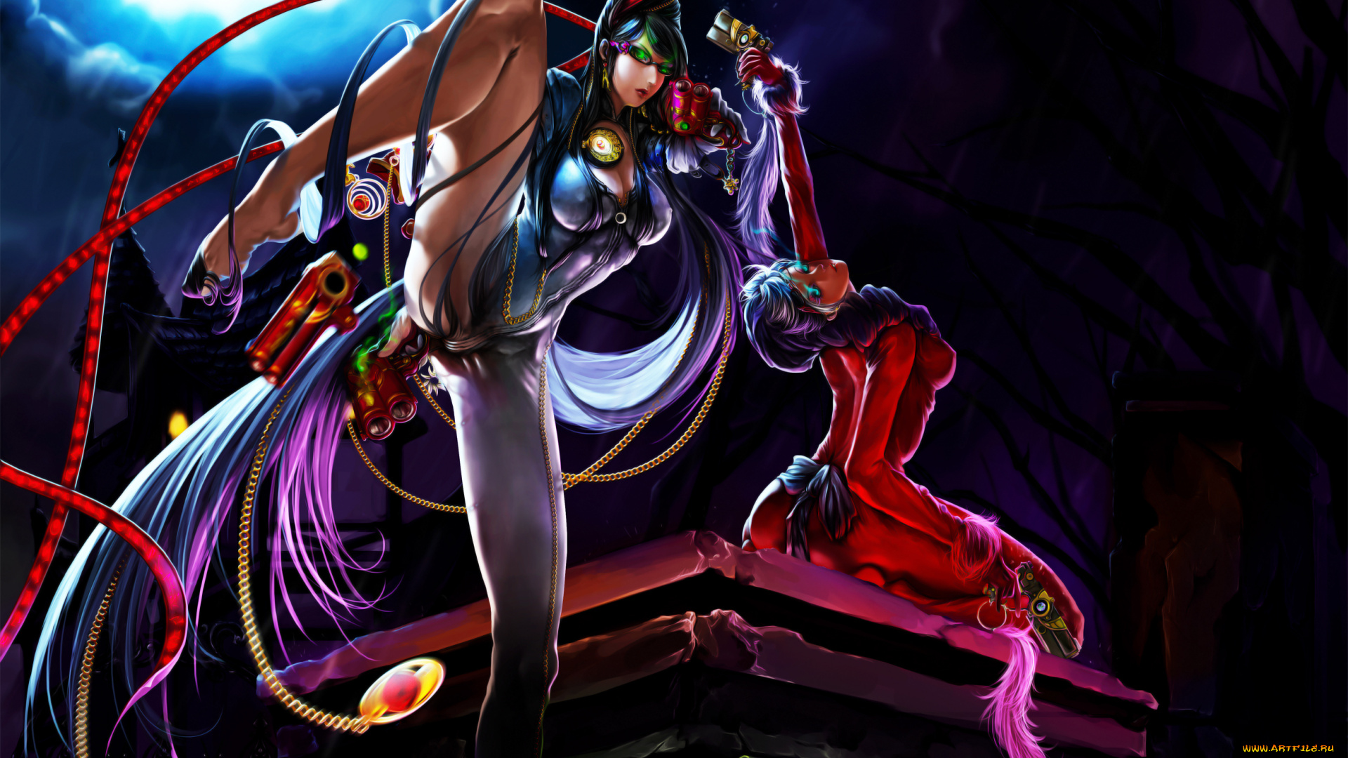 bayonetta, видео, игры, ведьма