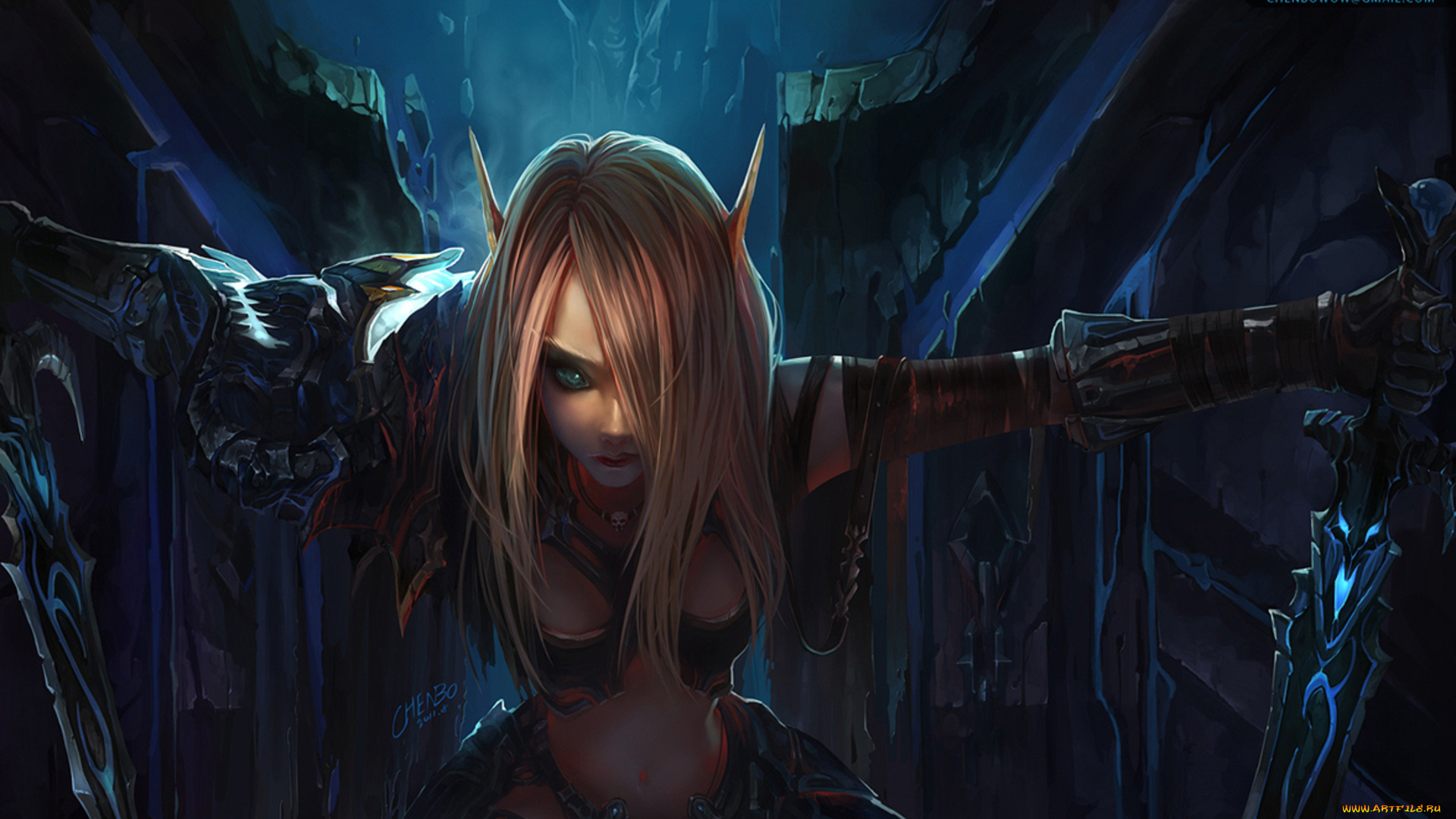 фэнтези, эльфы, эльфийка