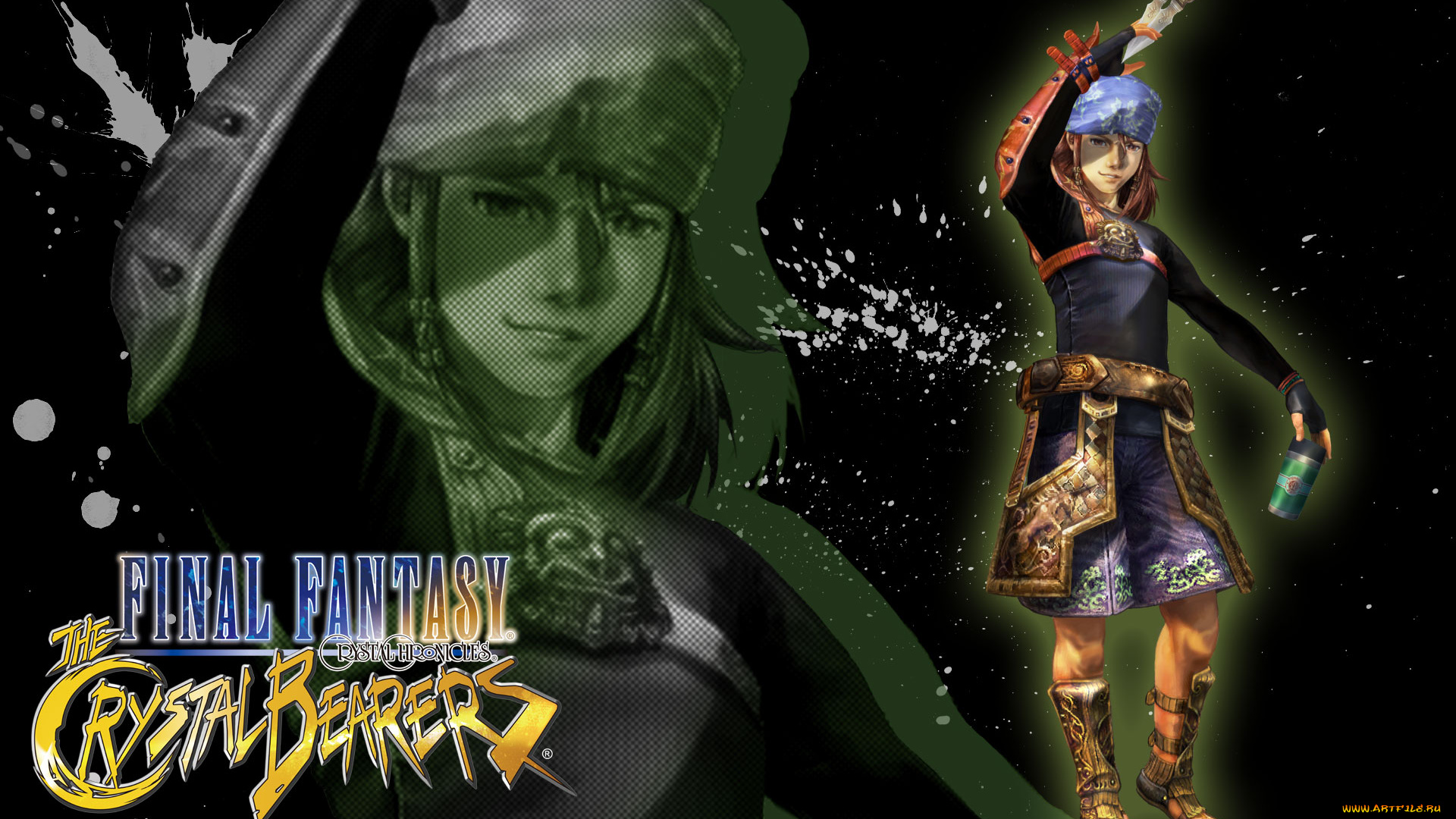 final, fantasy, crystal, chronicles, видео, игры