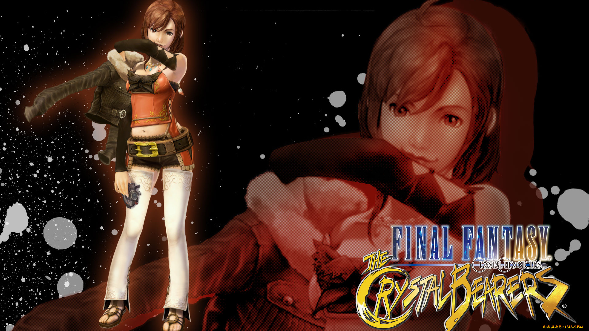 final, fantasy, crystal, chronicles, видео, игры