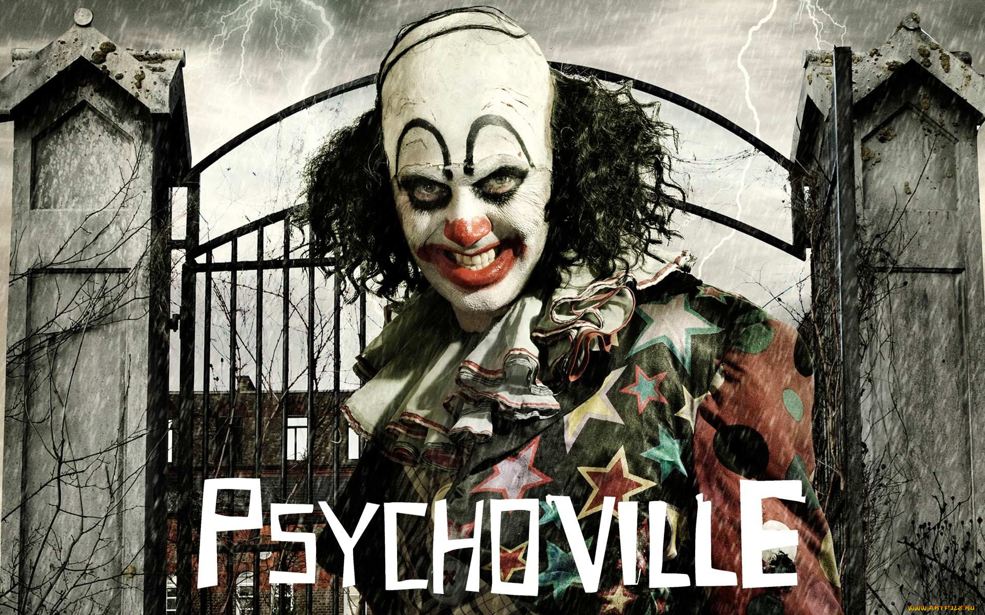 кино, фильмы, psychoville, клоун