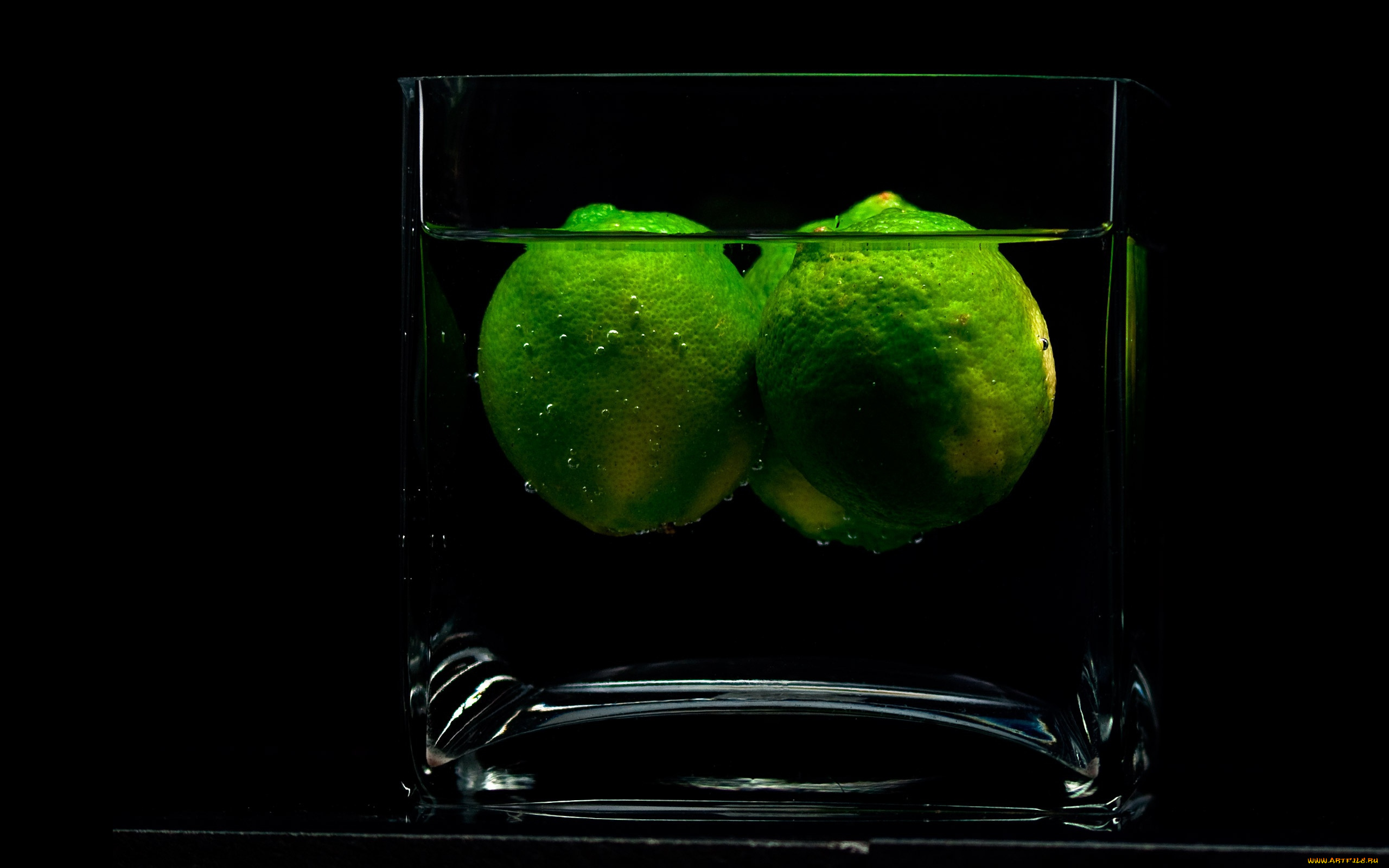 limes, in, glass, еда, напитки, коктейль, лайм, стакан