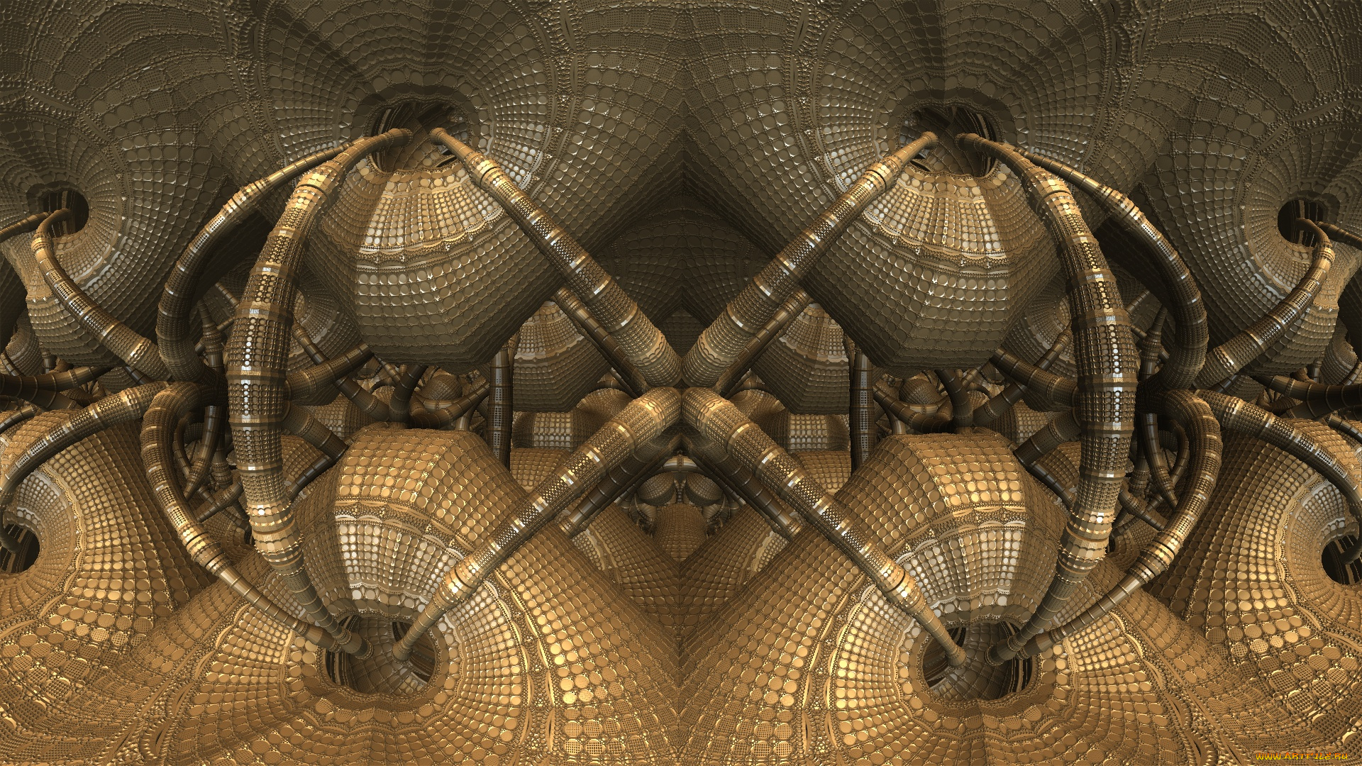 3д, графика, fractal, фракталы, фон, узор