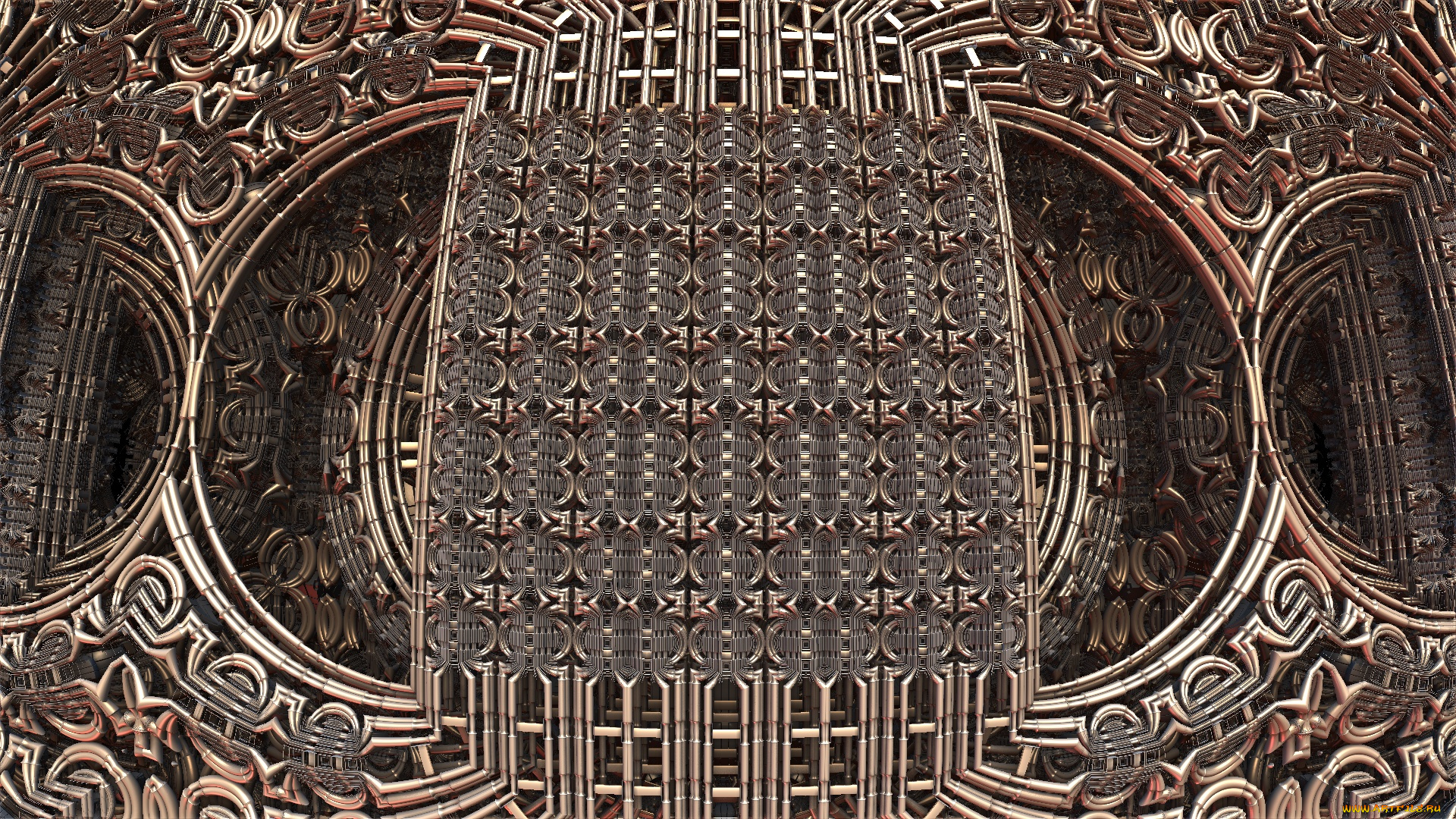 3д, графика, fractal, фракталы, узор, фон