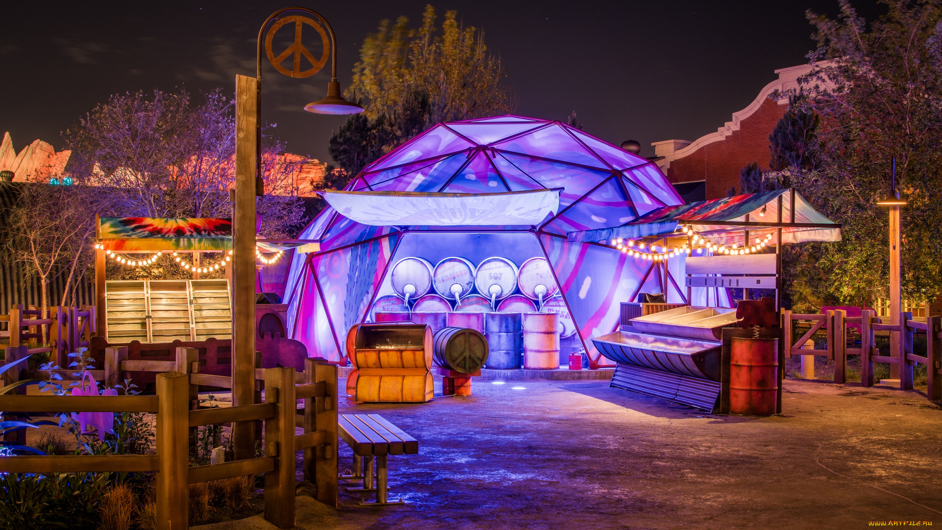 города, диснейленд, палатка, парк, диснея