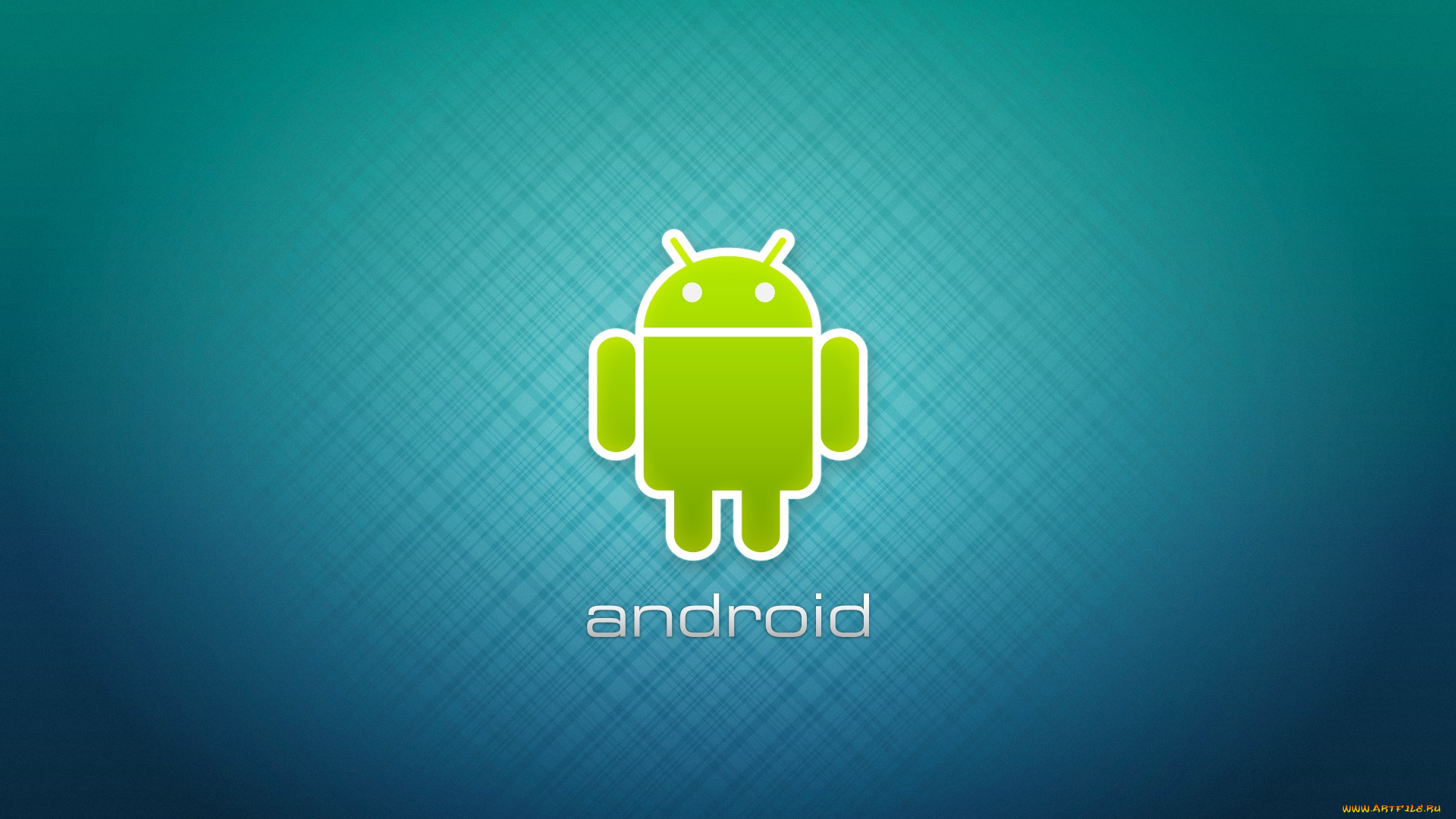 компьютеры, android, логотип, сетка