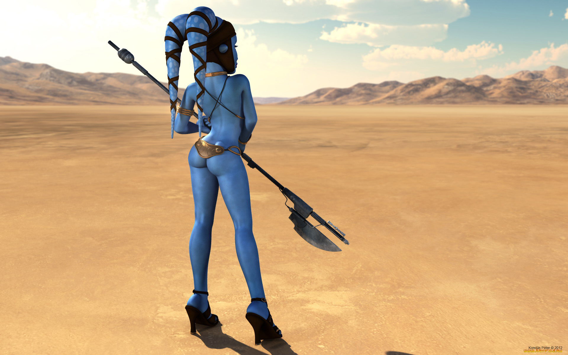 3д, графика, creatures, существа, существо, песок