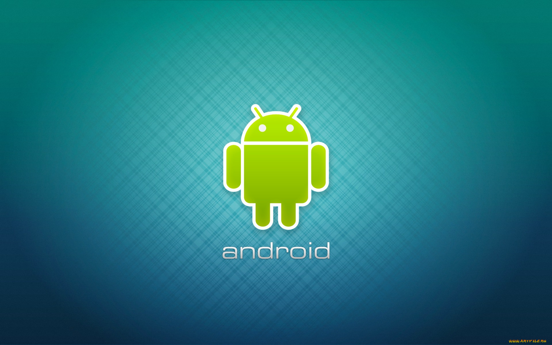 компьютеры, android, логотип, сетка