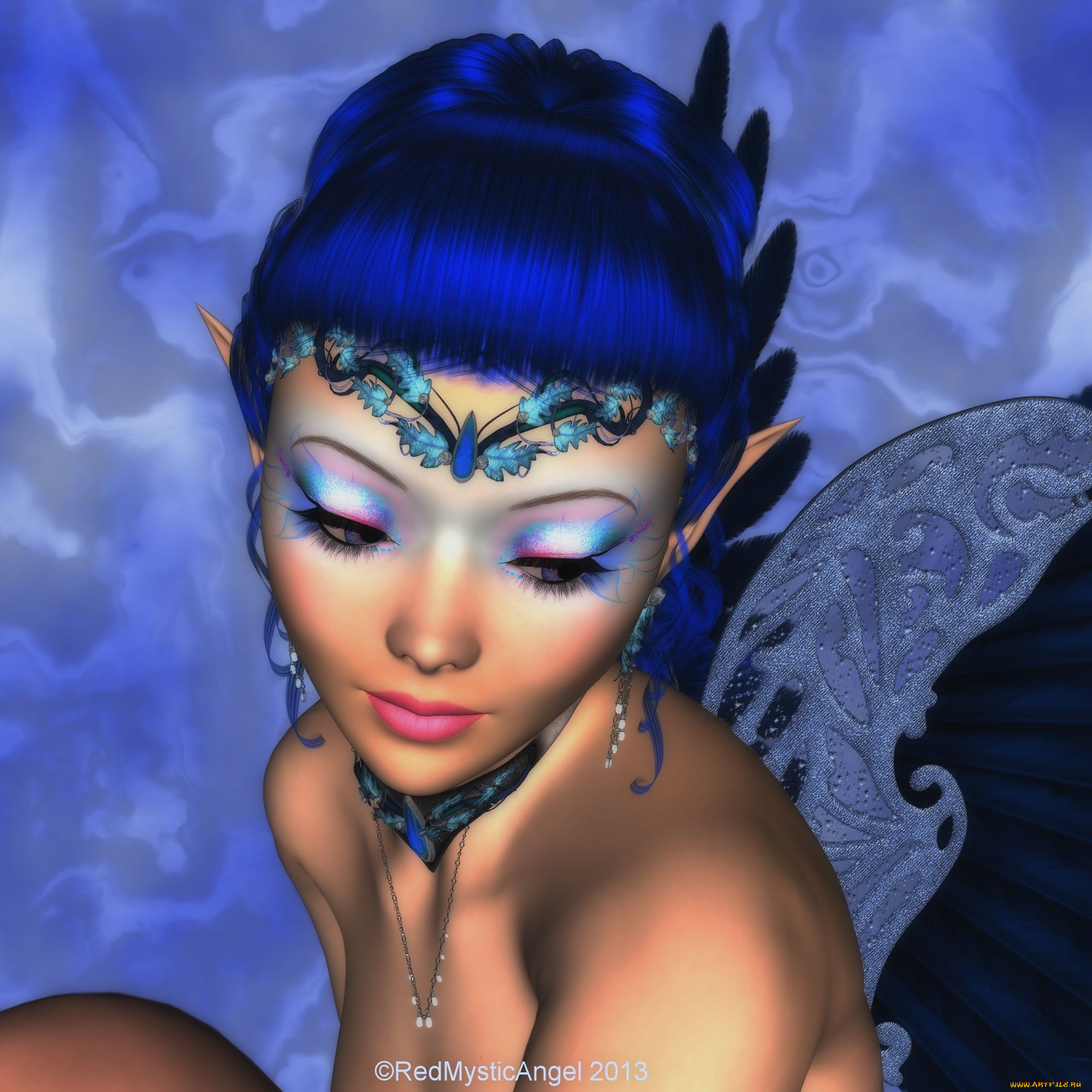 3д, графика, elves, эльфы, эльфийка