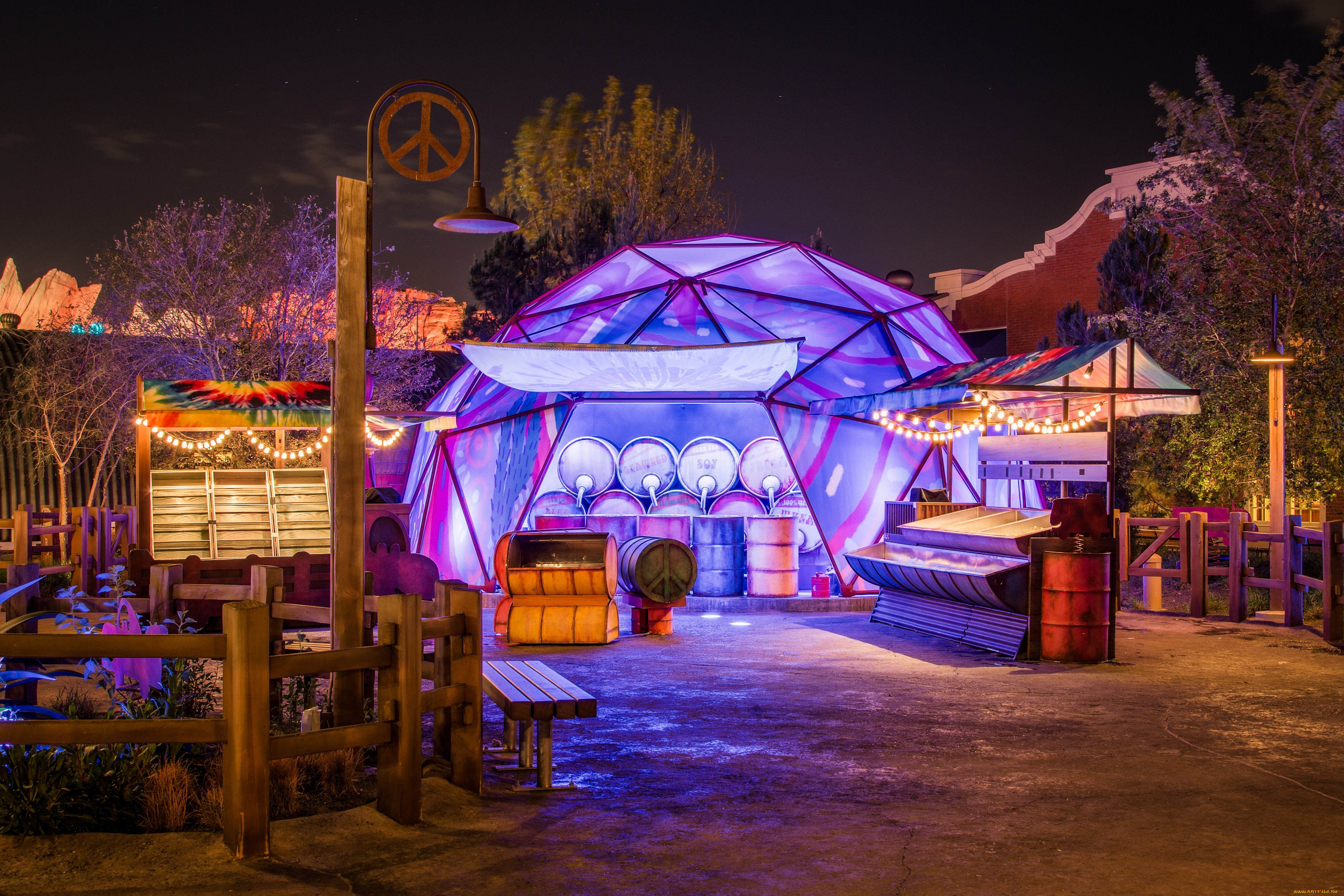 города, диснейленд, палатка, парк, диснея