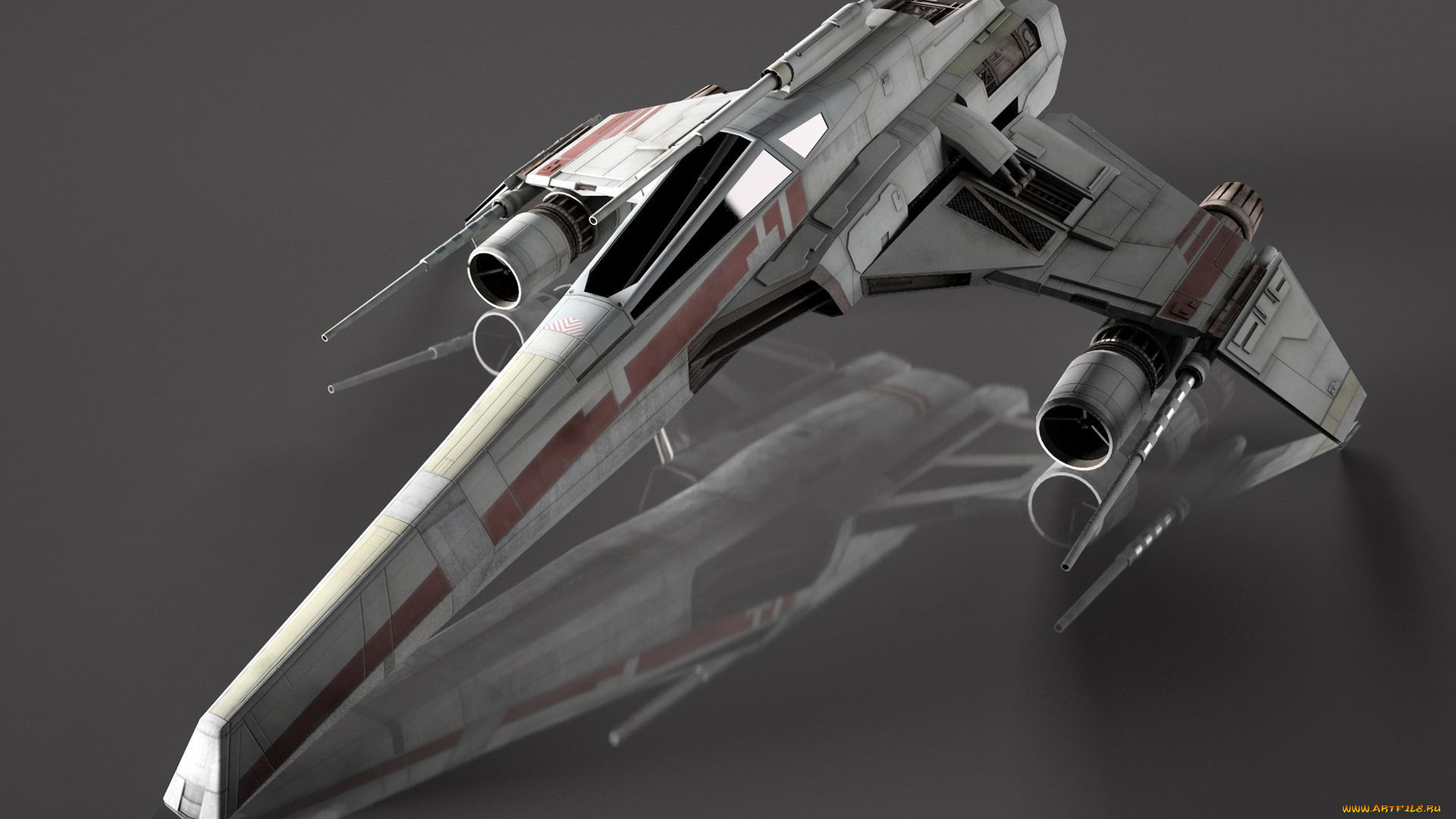 3д, графика, моделирование, , modeling, космический, корабль, отражение