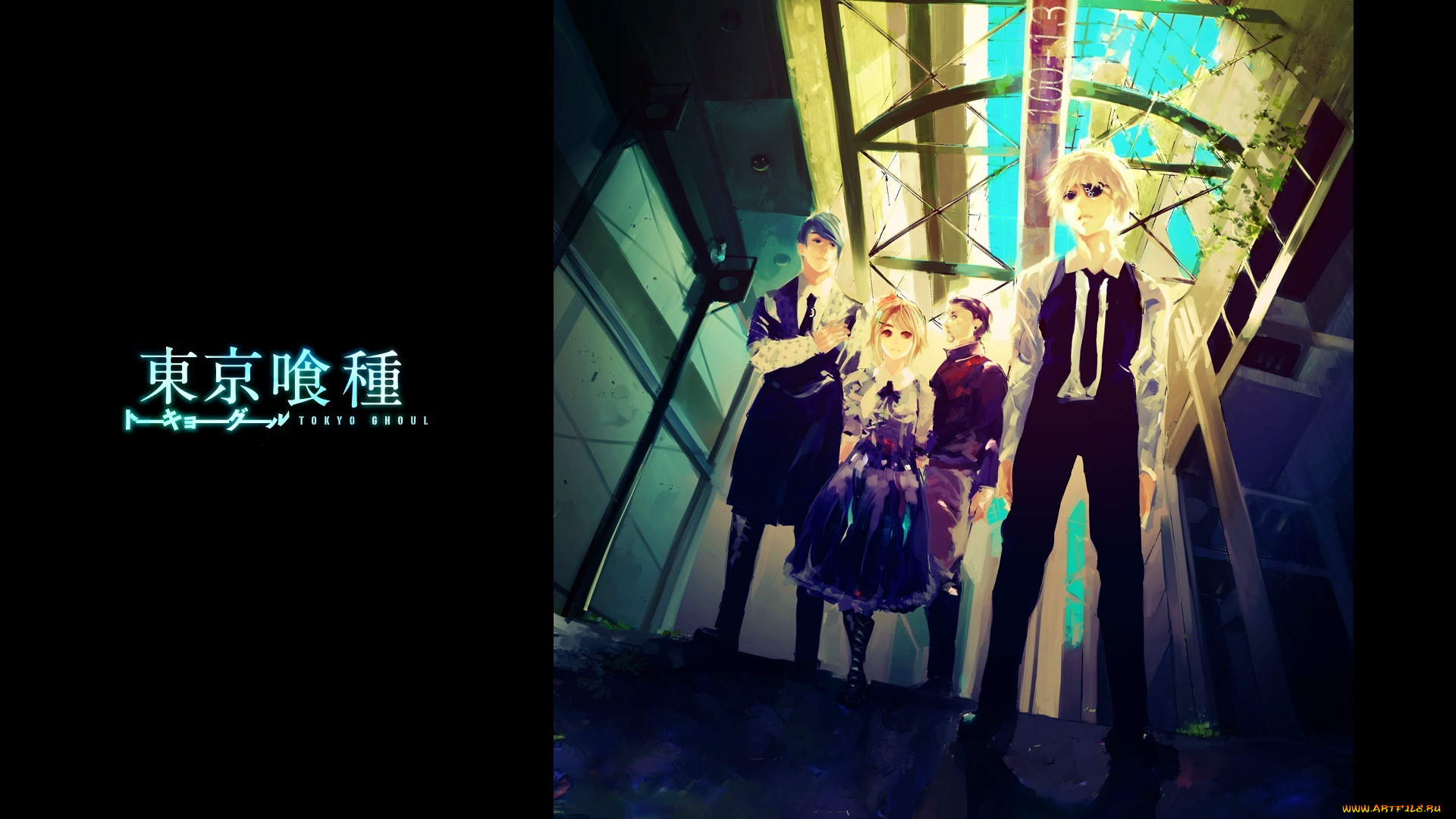 аниме, tokyo, ghoul, shuu, tsukiyama, hinami, fueguchi, kaneki, ken