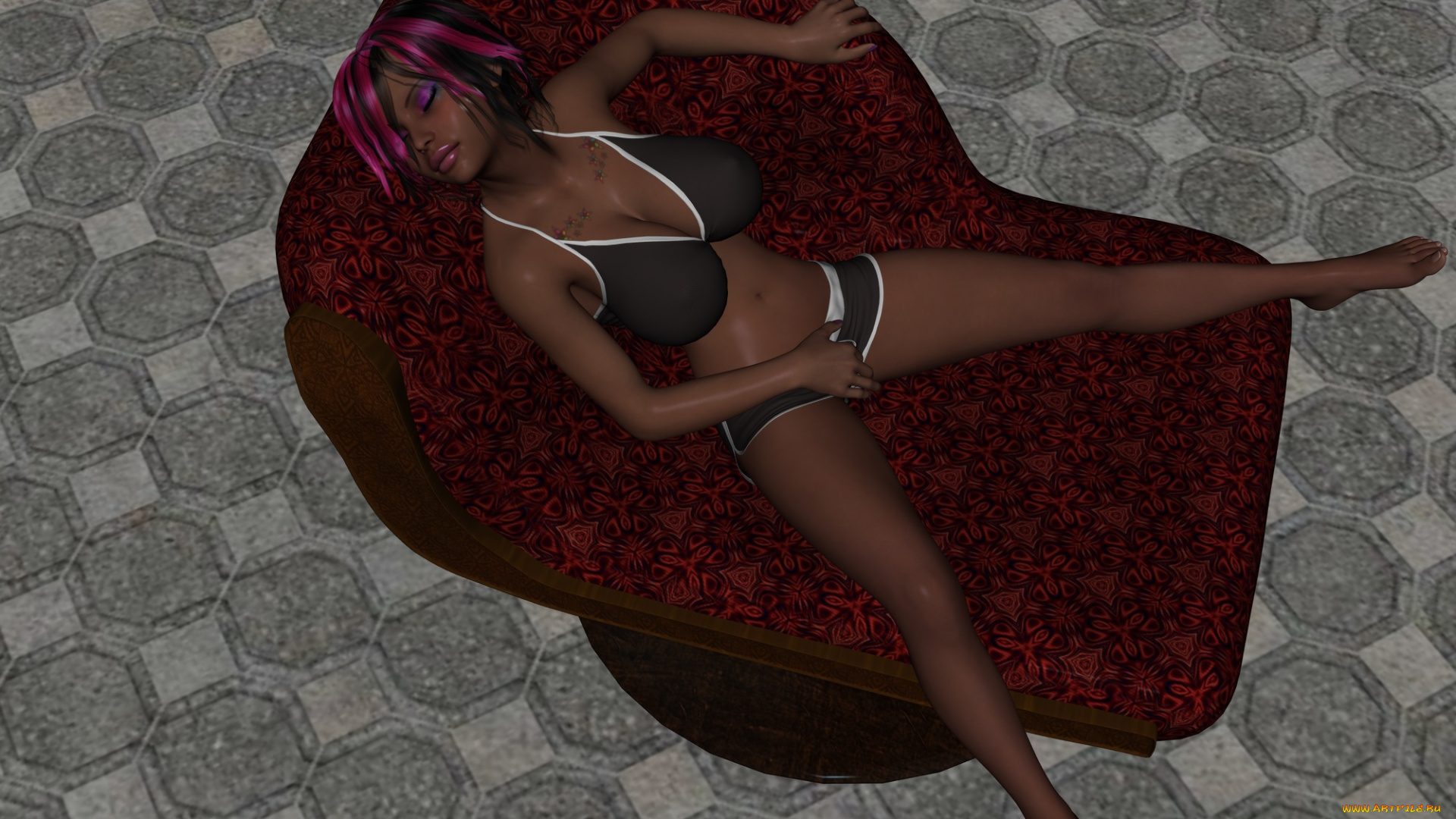 roxel, 3д, графика, люди, , people, девушка, взгляд