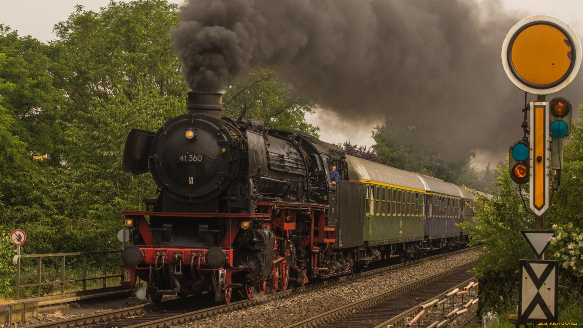 техника, паровозы, паровоз, рельсы, дорога, железная