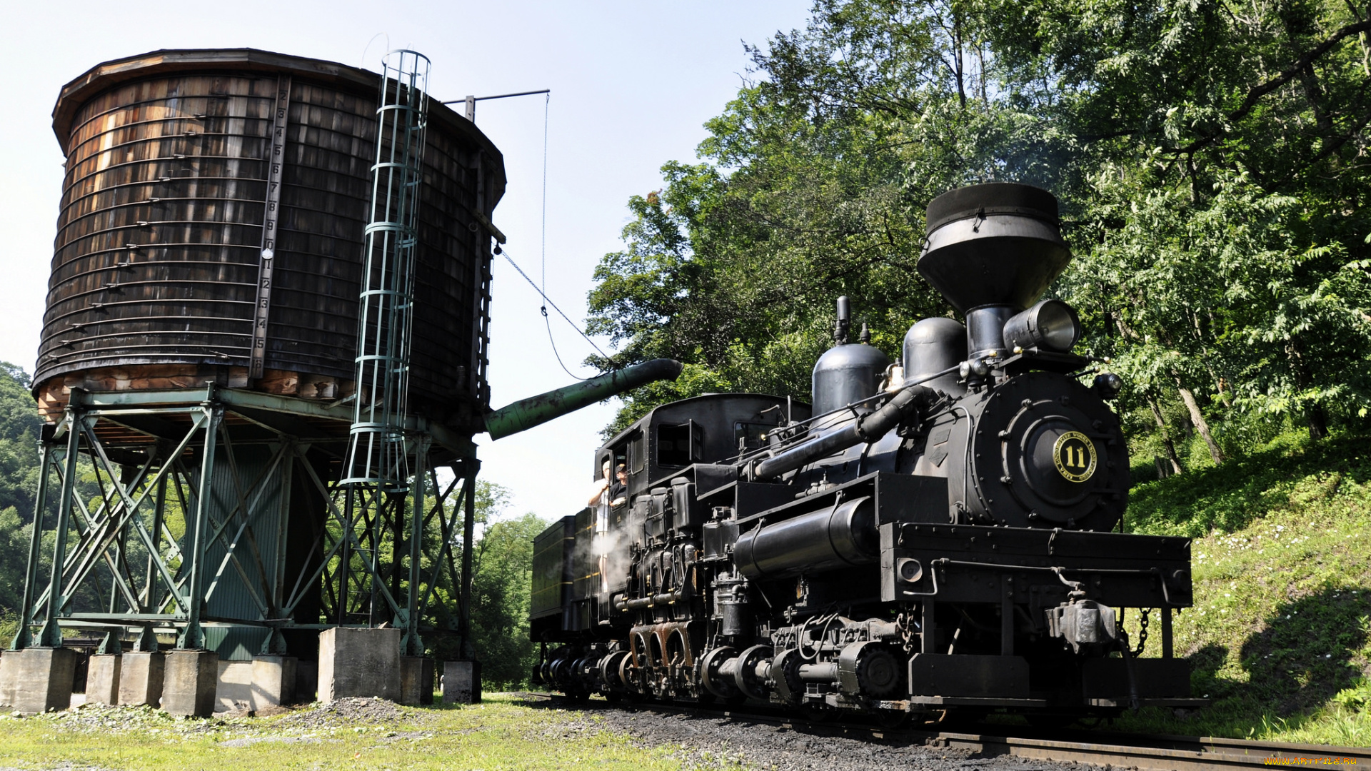 техника, паровозы, железная, паровоз, рельсы, дорога