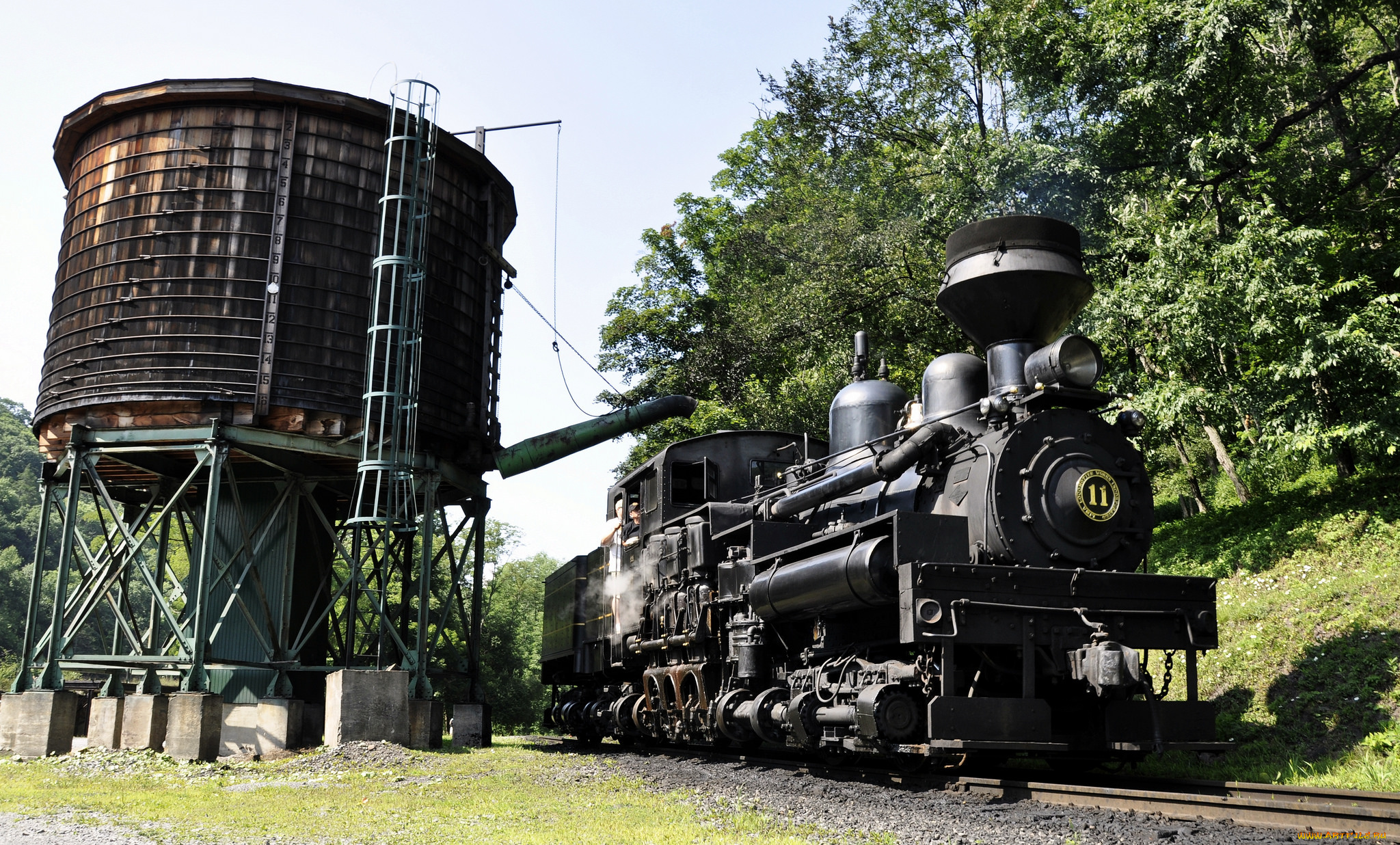 техника, паровозы, железная, паровоз, рельсы, дорога