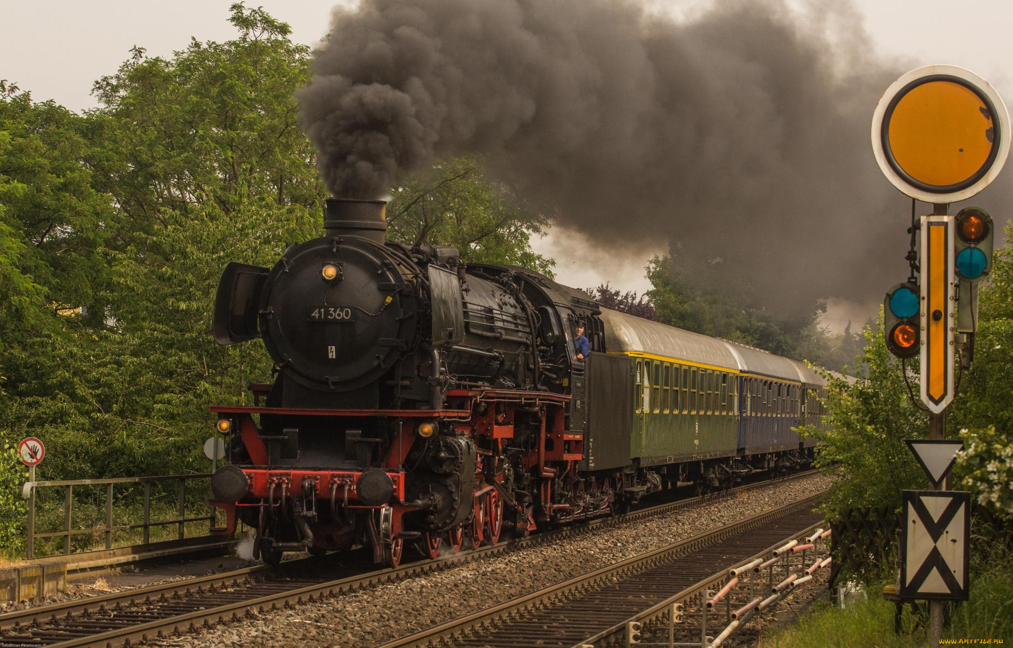 техника, паровозы, паровоз, рельсы, дорога, железная