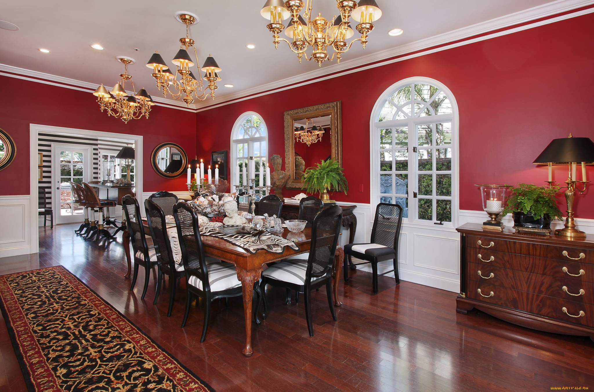 интерьер, столовая, дизайн, стиль, мебель