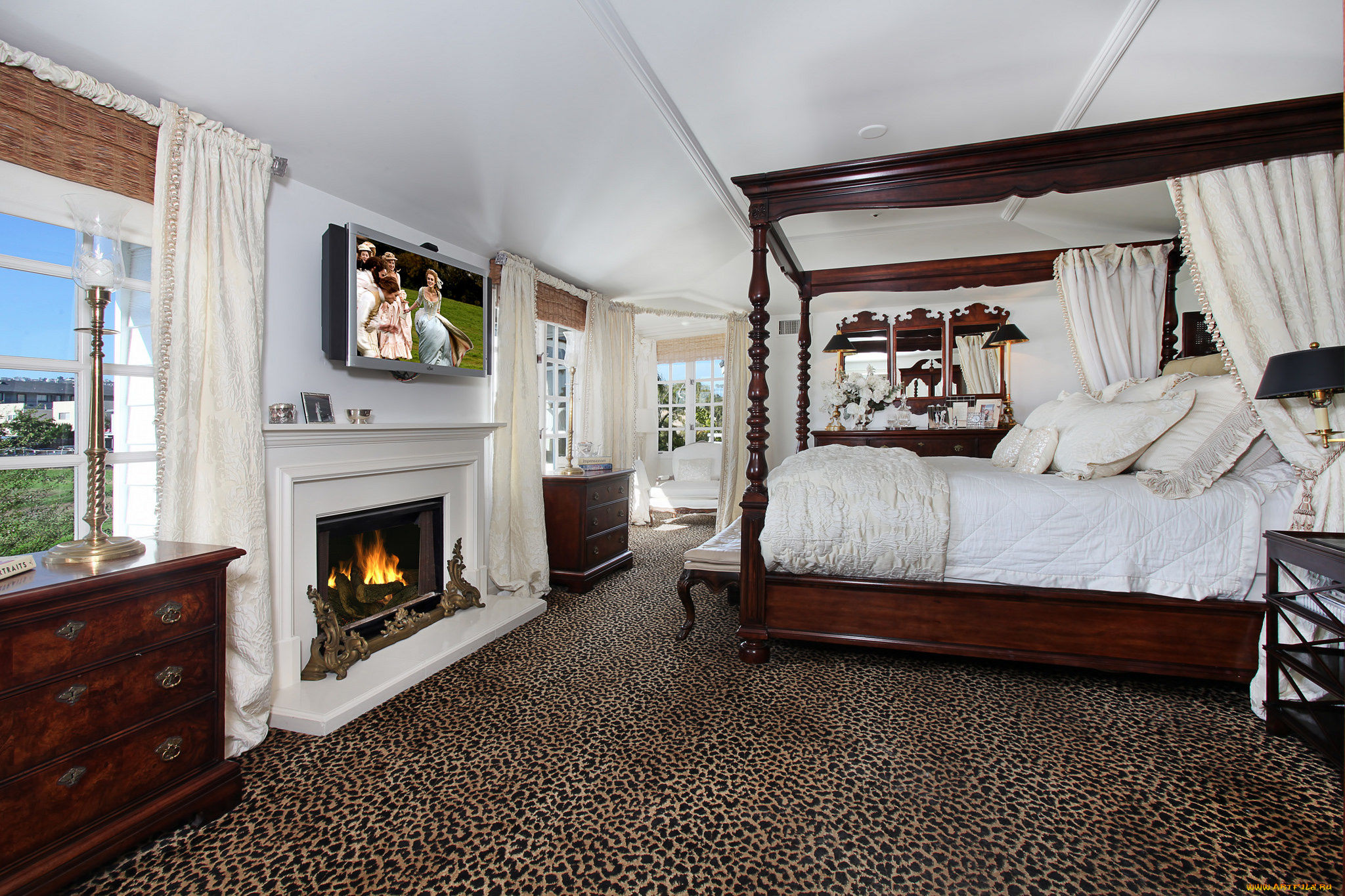 интерьер, спальня, стиль, дизайн