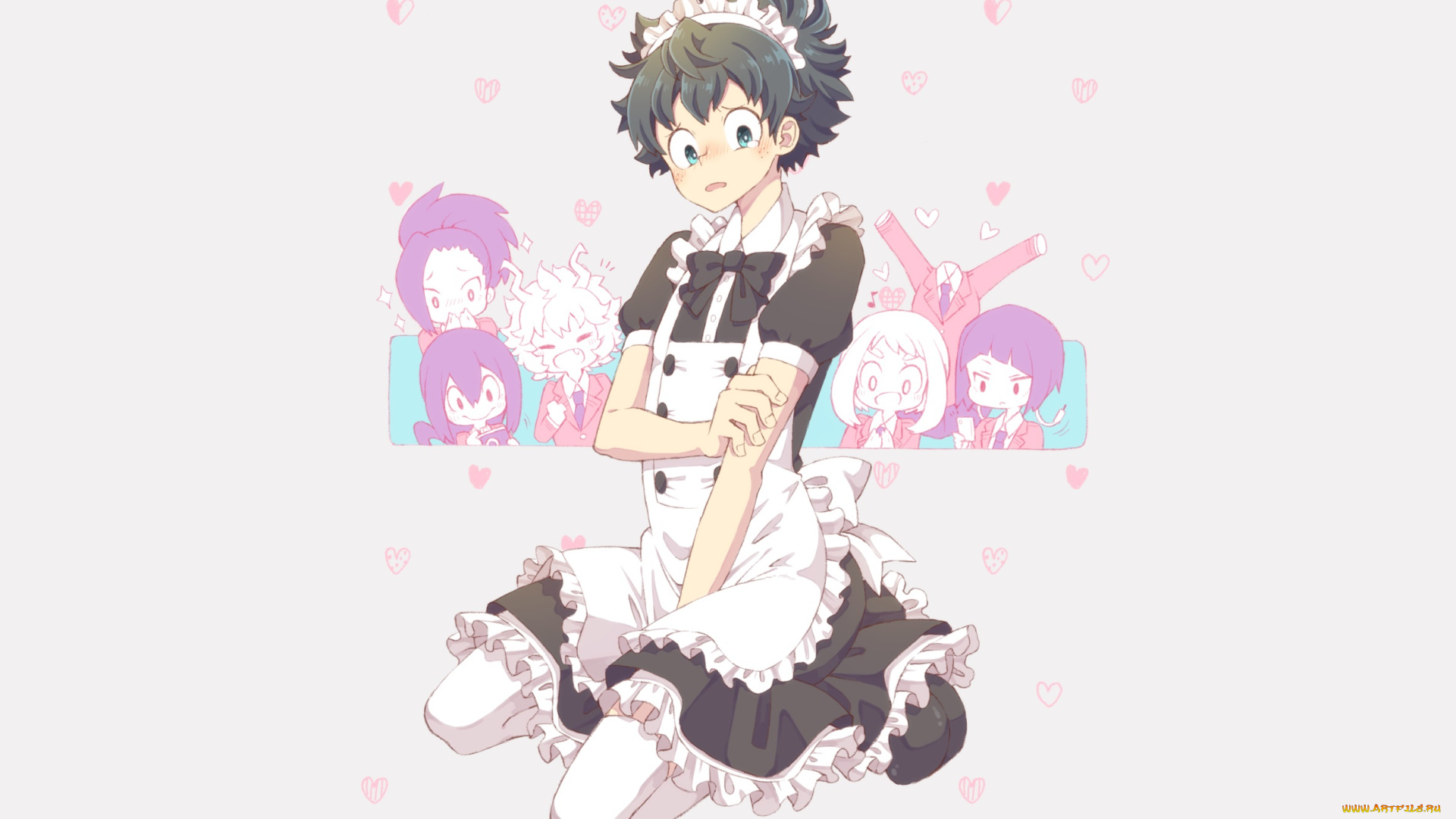 аниме, boku, no, hero, academia, мальчик