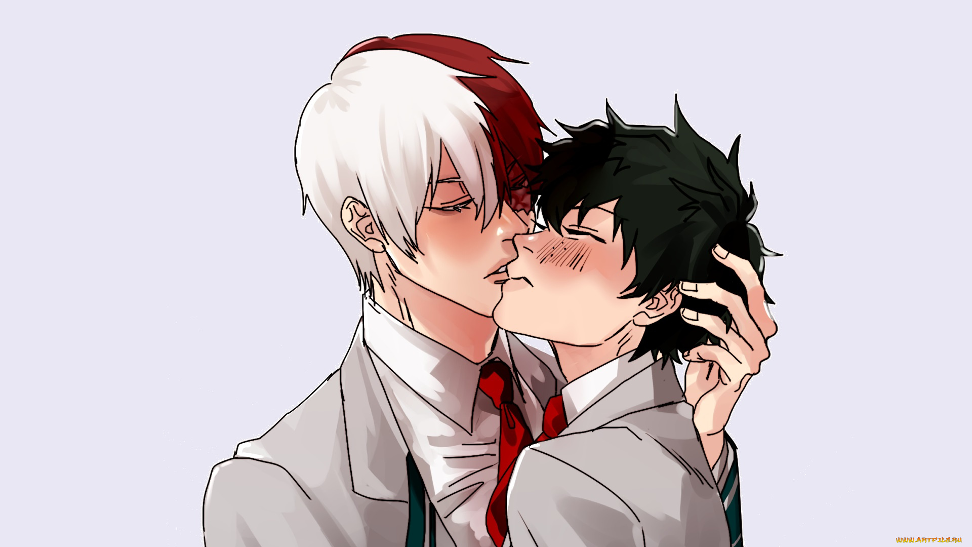 аниме, boku, no, hero, academia, парни