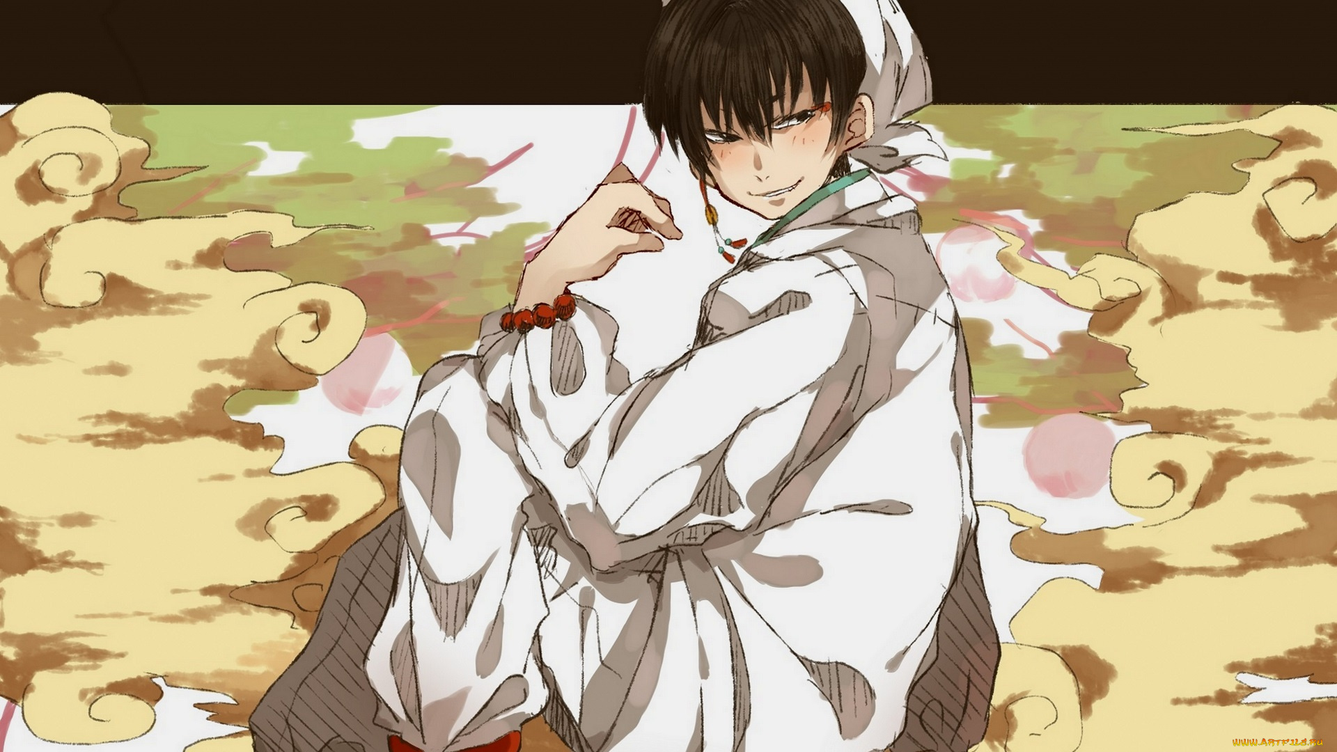 аниме, hoozuki, no, reitetsu, хакутаку