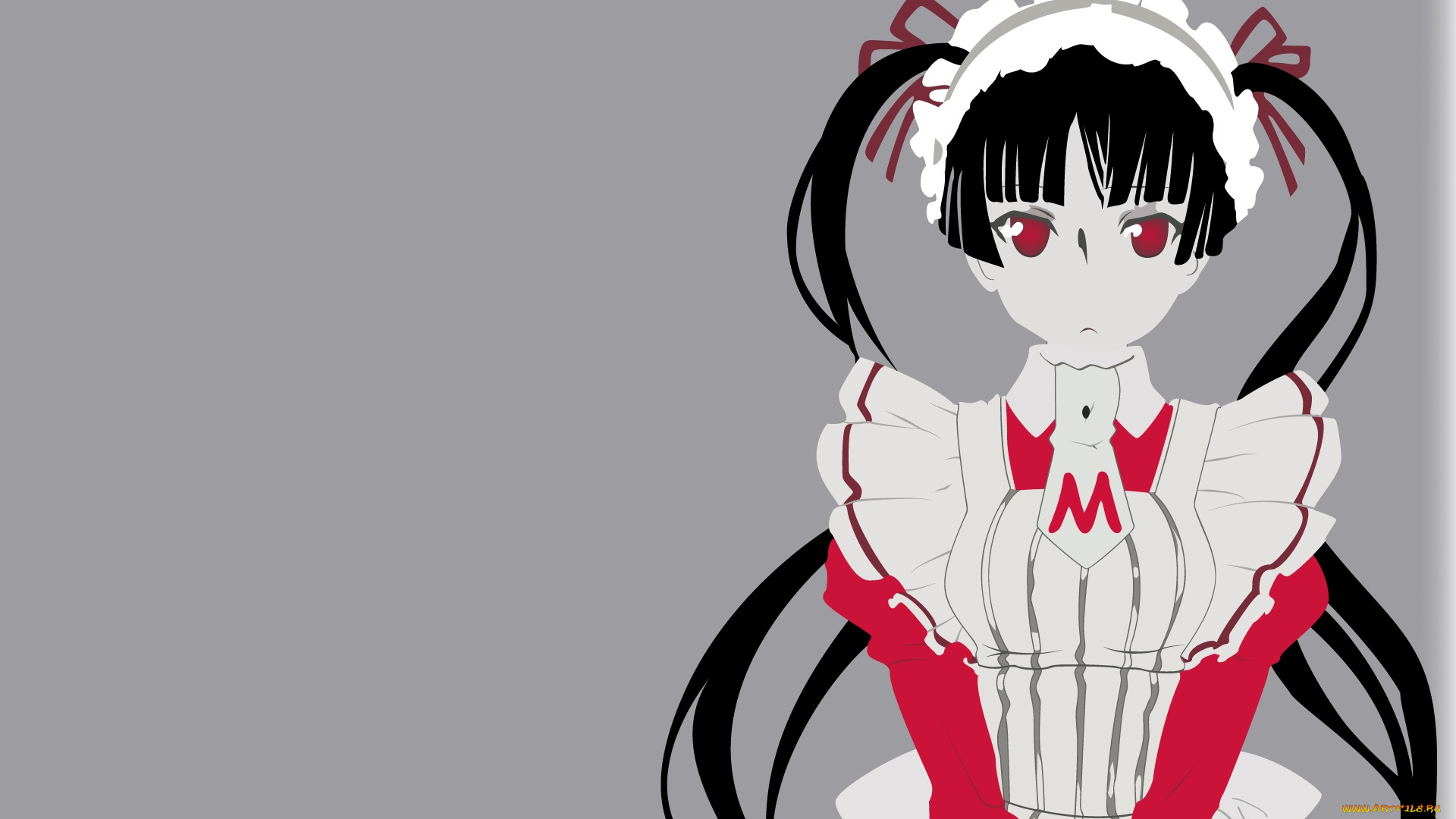 аниме, maria, holic, фон, взгляд, девушка