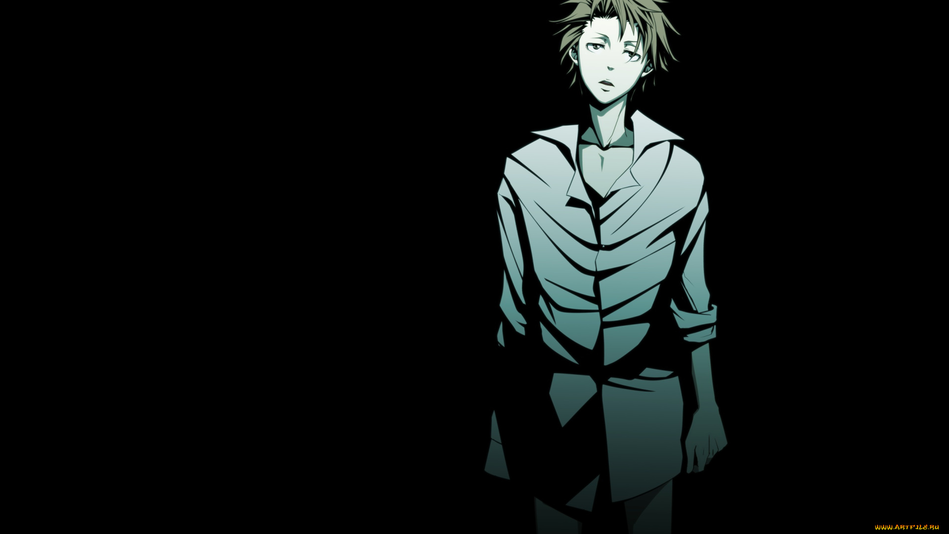 аниме, psycho-pass, kagari, shuusei