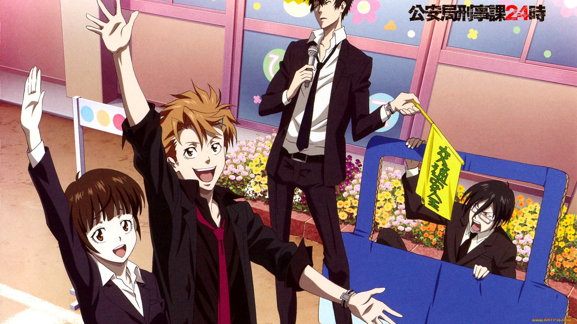 аниме, psycho-pass, персонажи