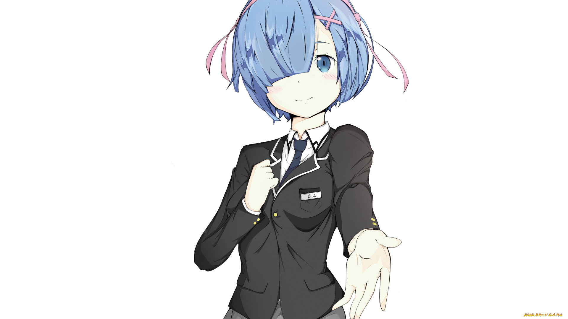 аниме, re, , zero, kara, hajimeru, isekai, seikatsu, рем