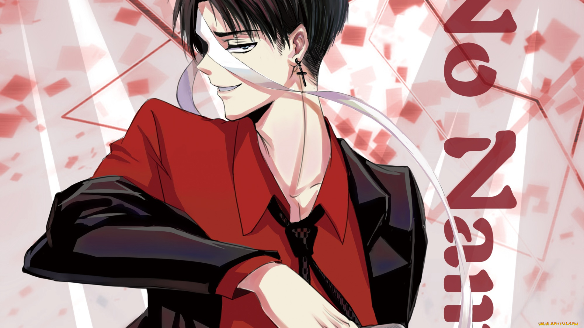 аниме, shingeki, no, kyojin, леви