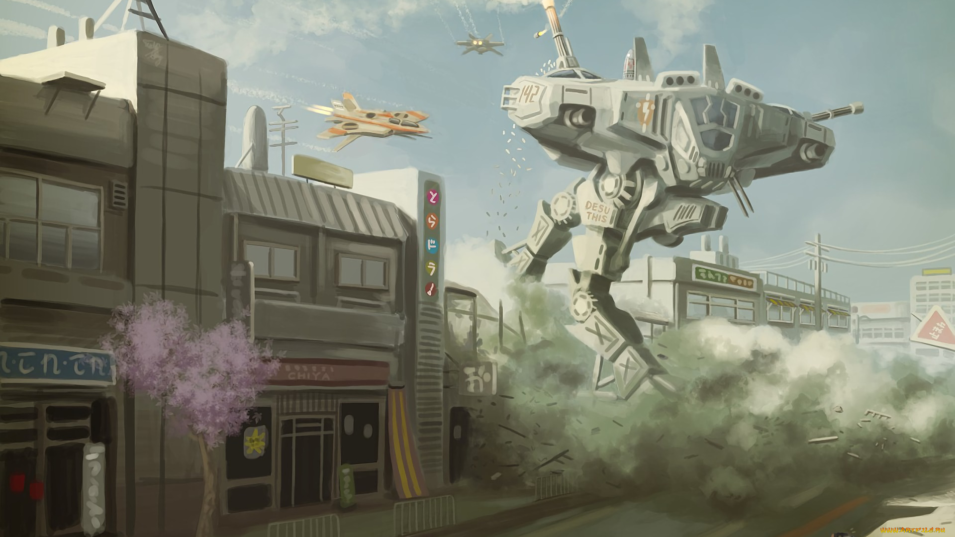 аниме, toradora, робот