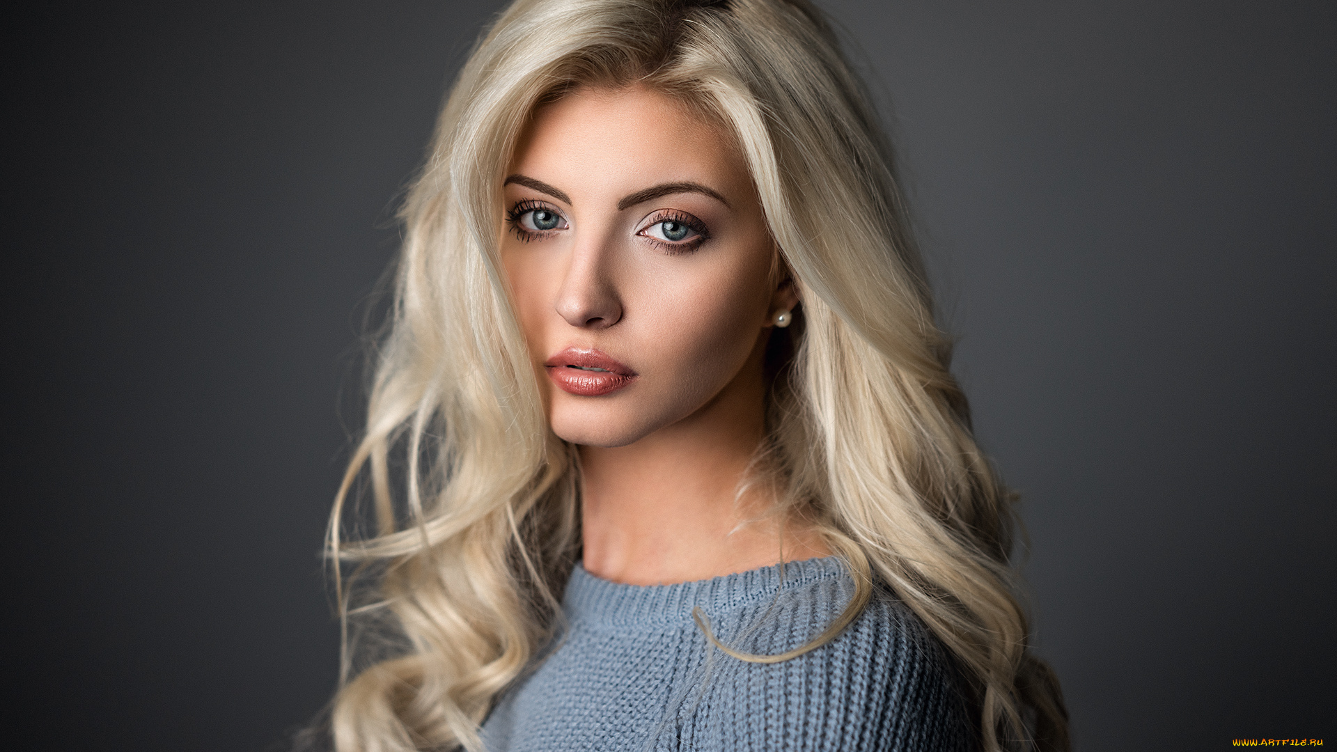 девушки, -unsort, , блондинки, взгляд, лицо