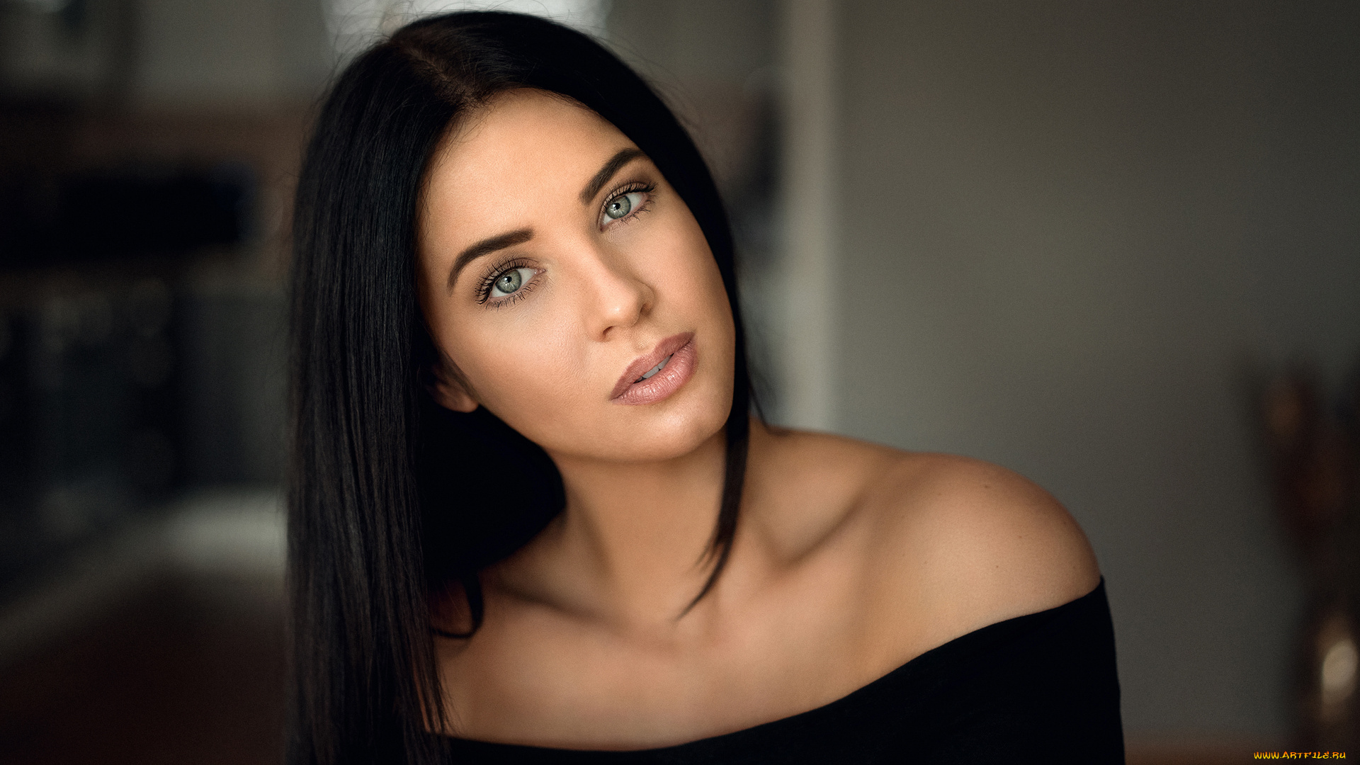 девушки, -unsort, , брюнетки, , шатенки, взгляд, лицо