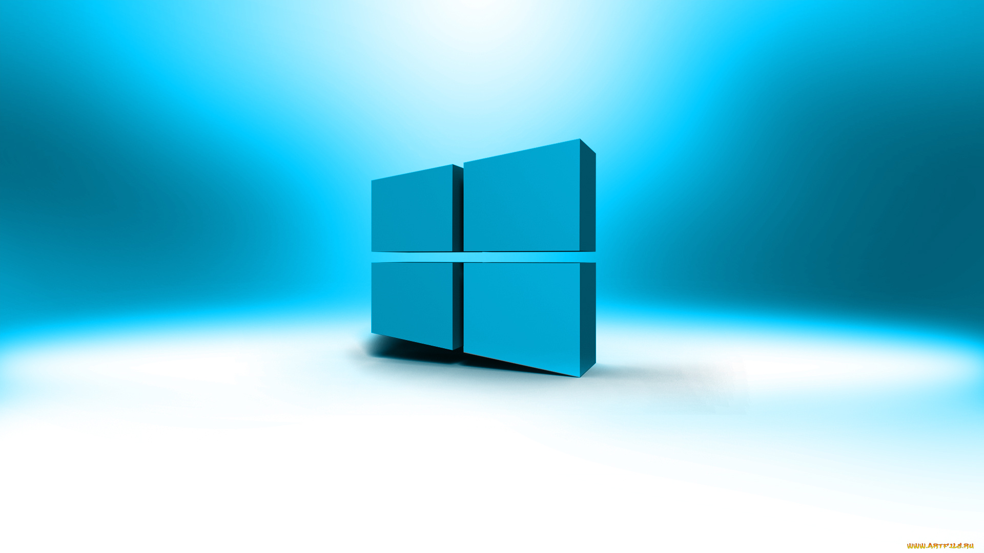 компьютеры, windows, 10, логотип, фон