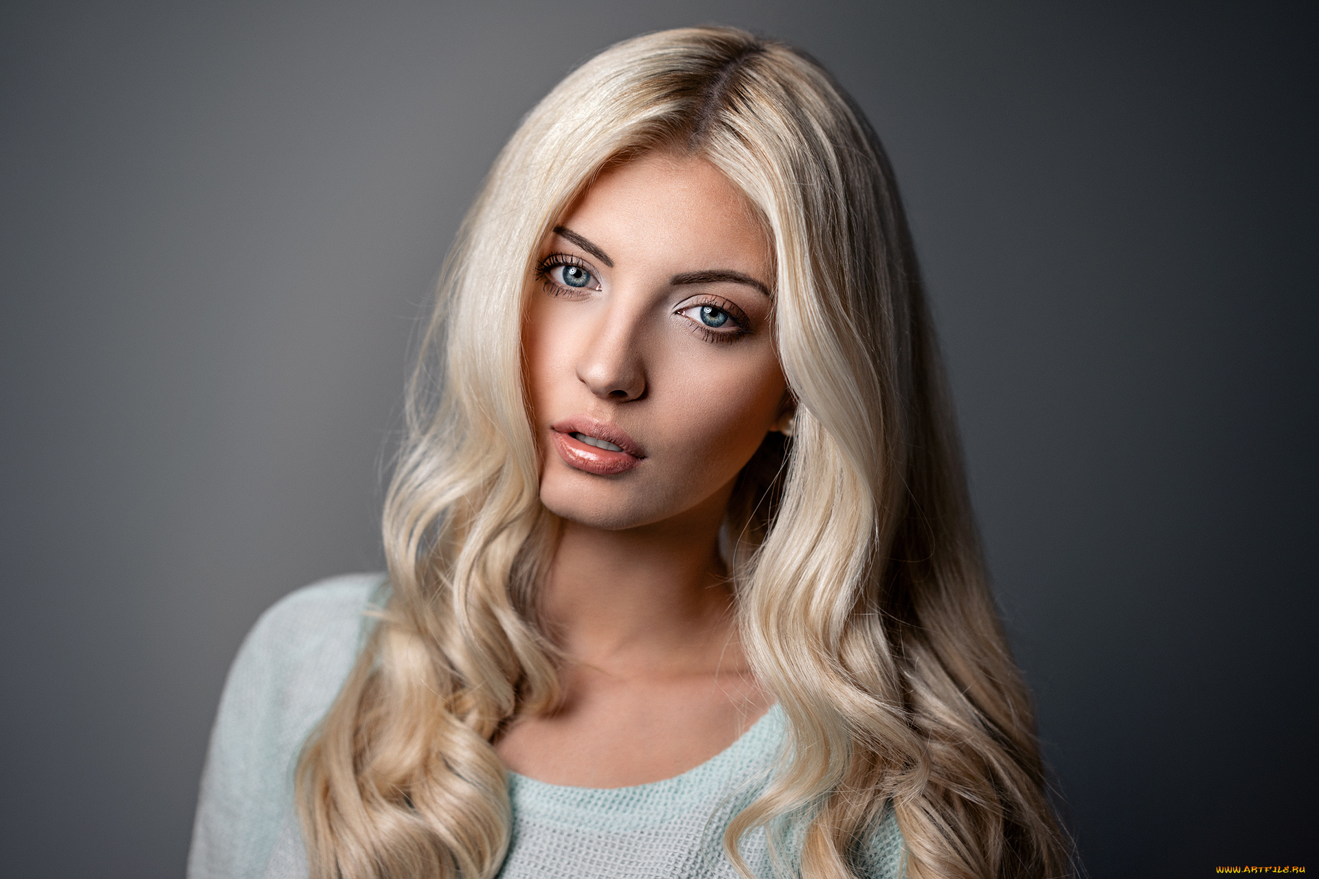 девушки, -unsort, , блондинки, взгляд, лицо