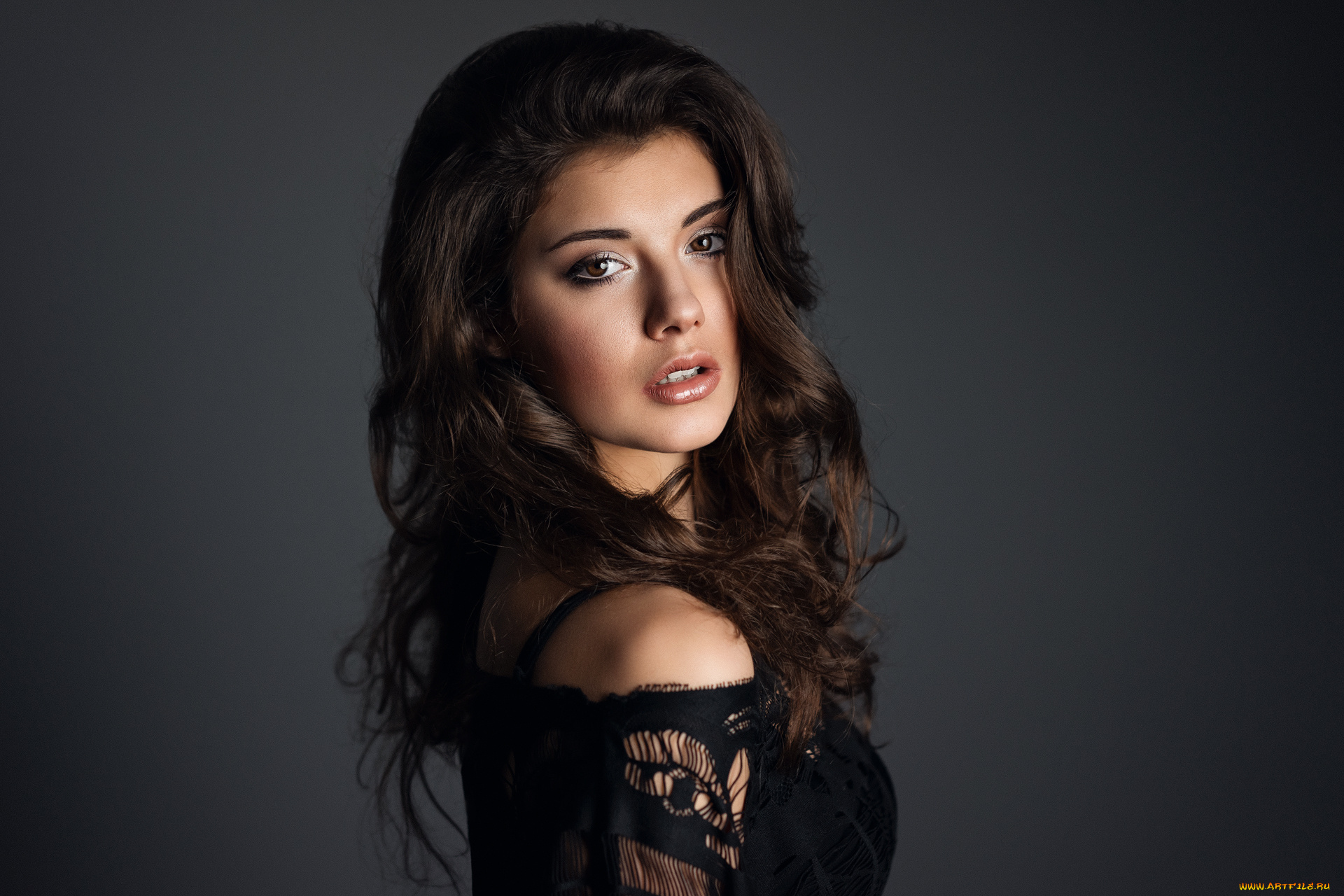 девушки, -unsort, , брюнетки, , шатенки, взгляд, лицо