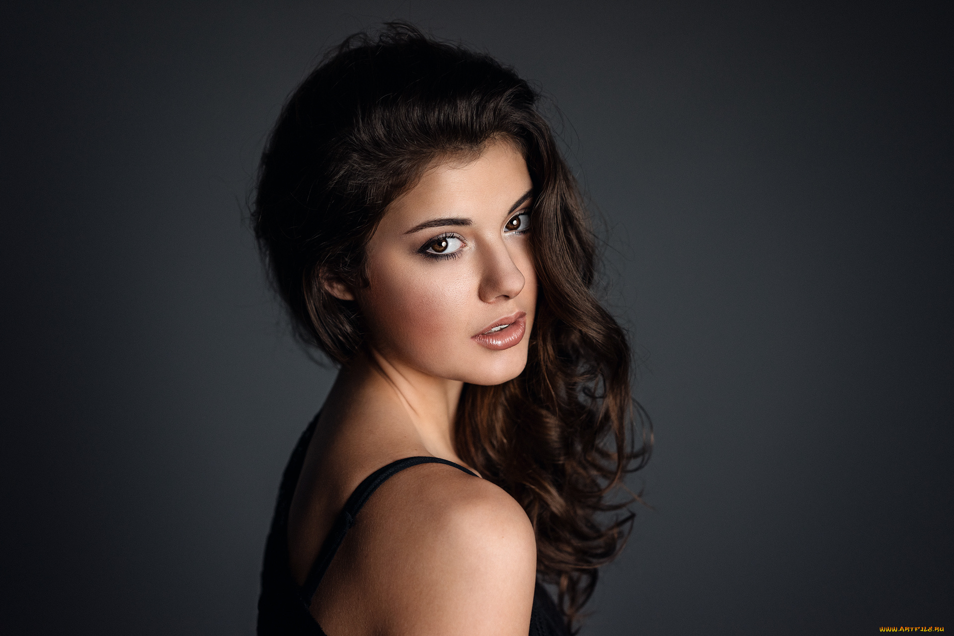 девушки, -unsort, , брюнетки, , шатенки, взгляд, лицо