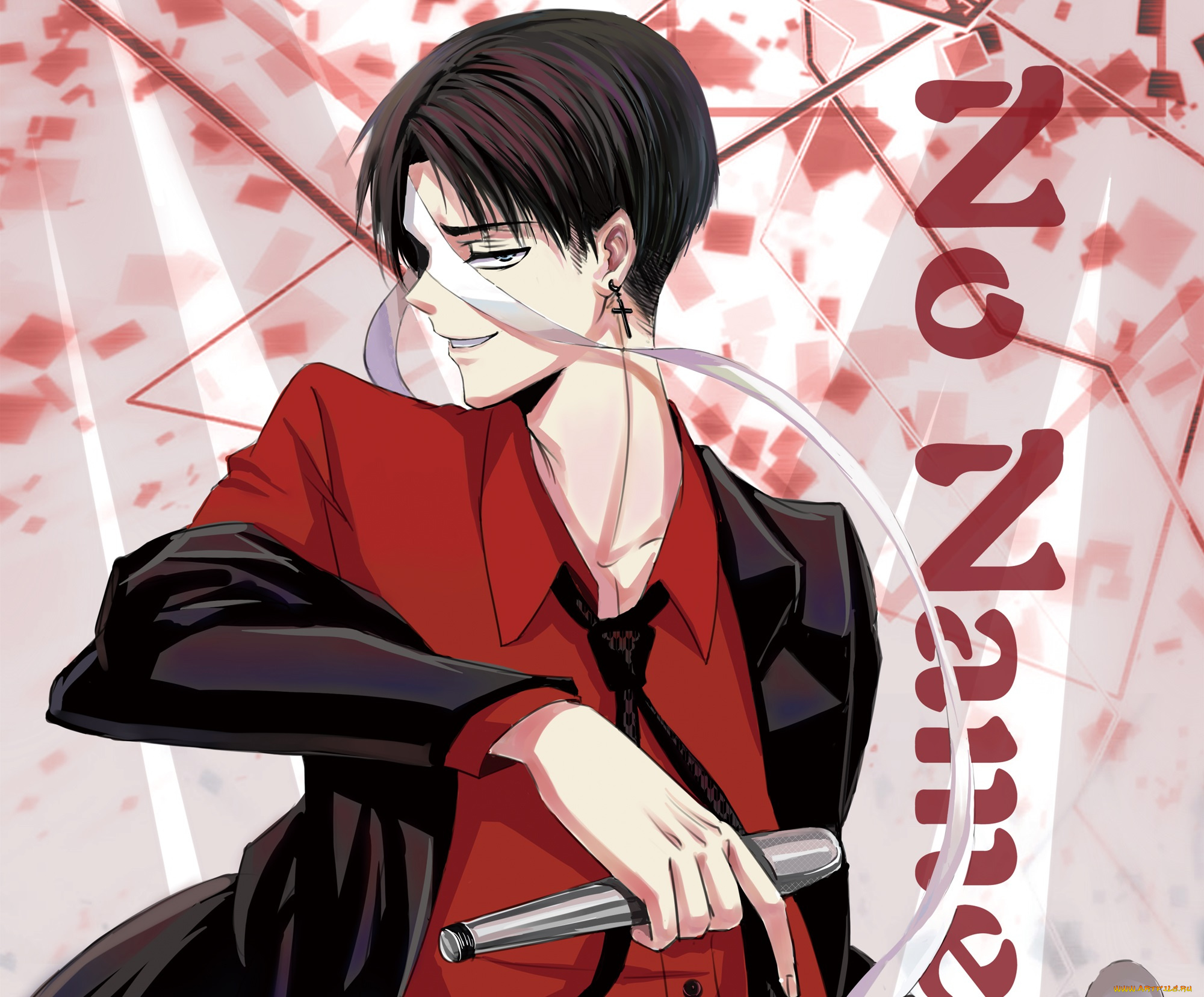 аниме, shingeki, no, kyojin, леви