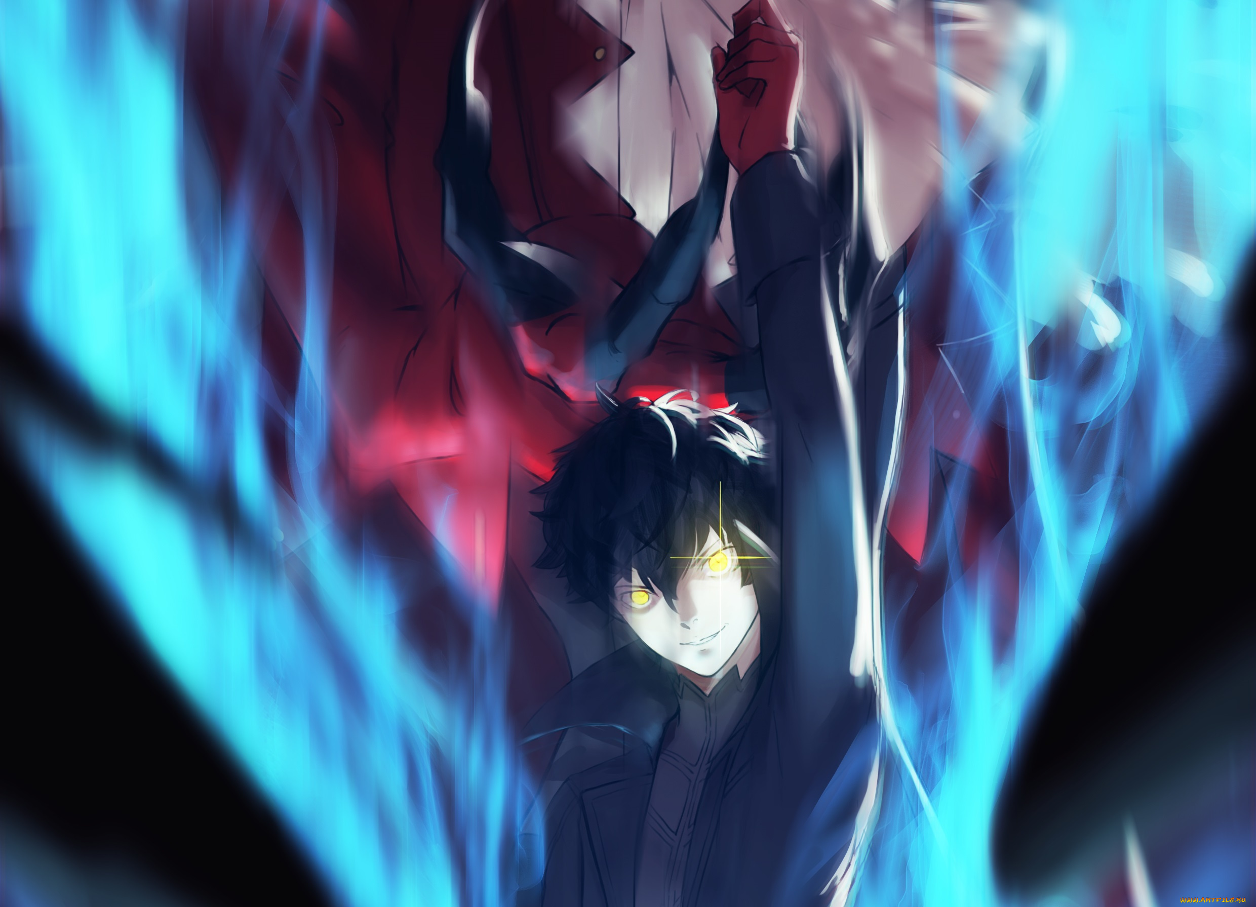 аниме, persona, protagonist