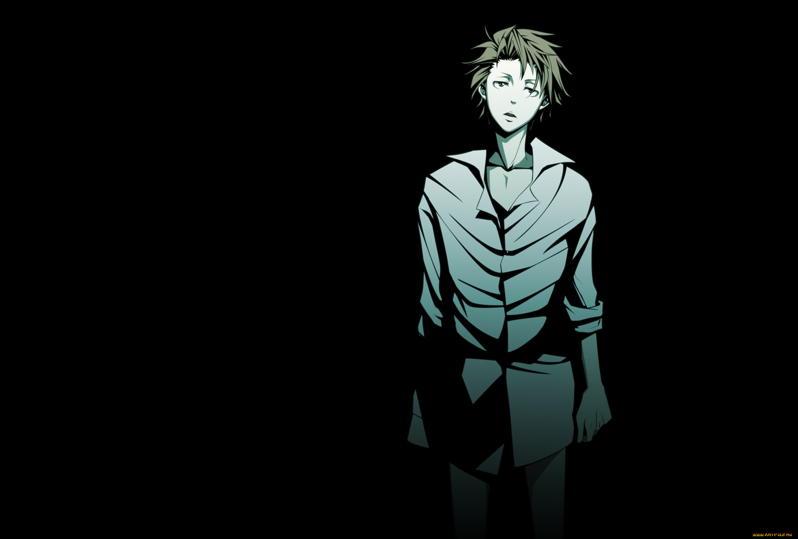 аниме, psycho-pass, kagari, shuusei