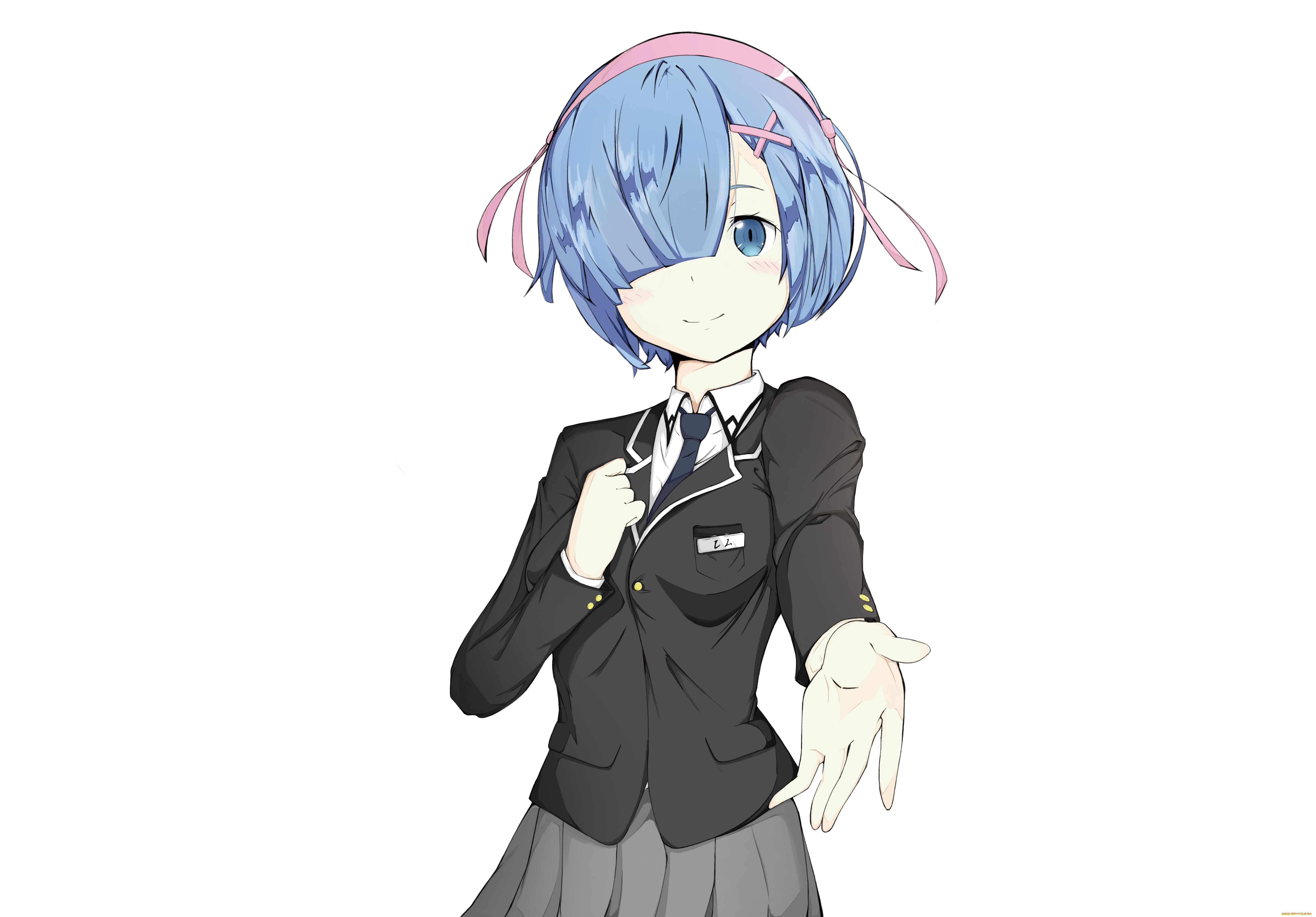 аниме, re, , zero, kara, hajimeru, isekai, seikatsu, рем