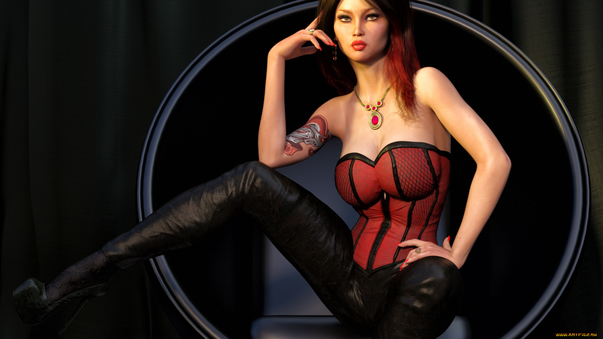 3д, графика, люди, , people, фон, взгляд, девушка