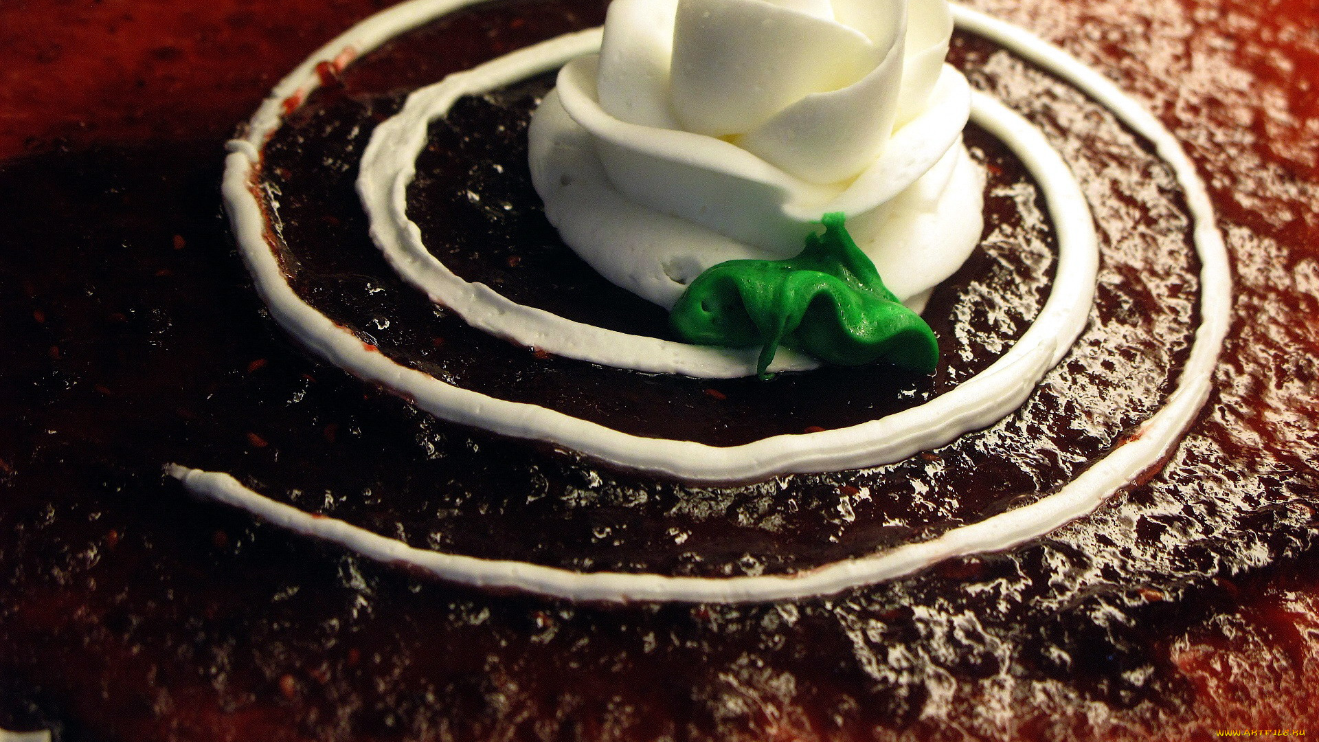 еда, мороженое, , десерты, роза, крем, десерт