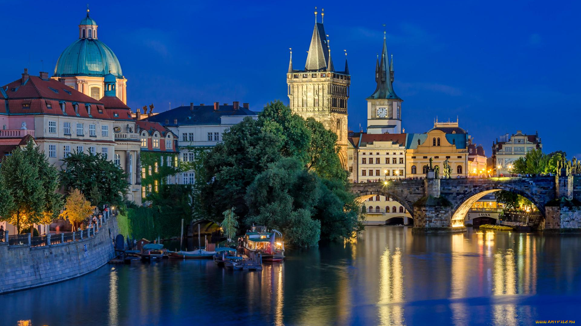 города, прага, , Чехия, прага, карлов, мост, Чешская, республика