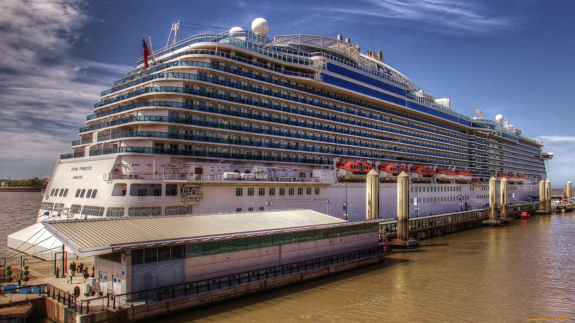 корабли, лайнеры, круиз, лайнер