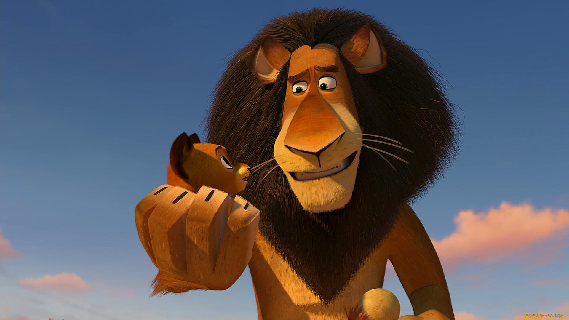 мультфильмы, madagascar, , escape, 2, africa, львенок, лев