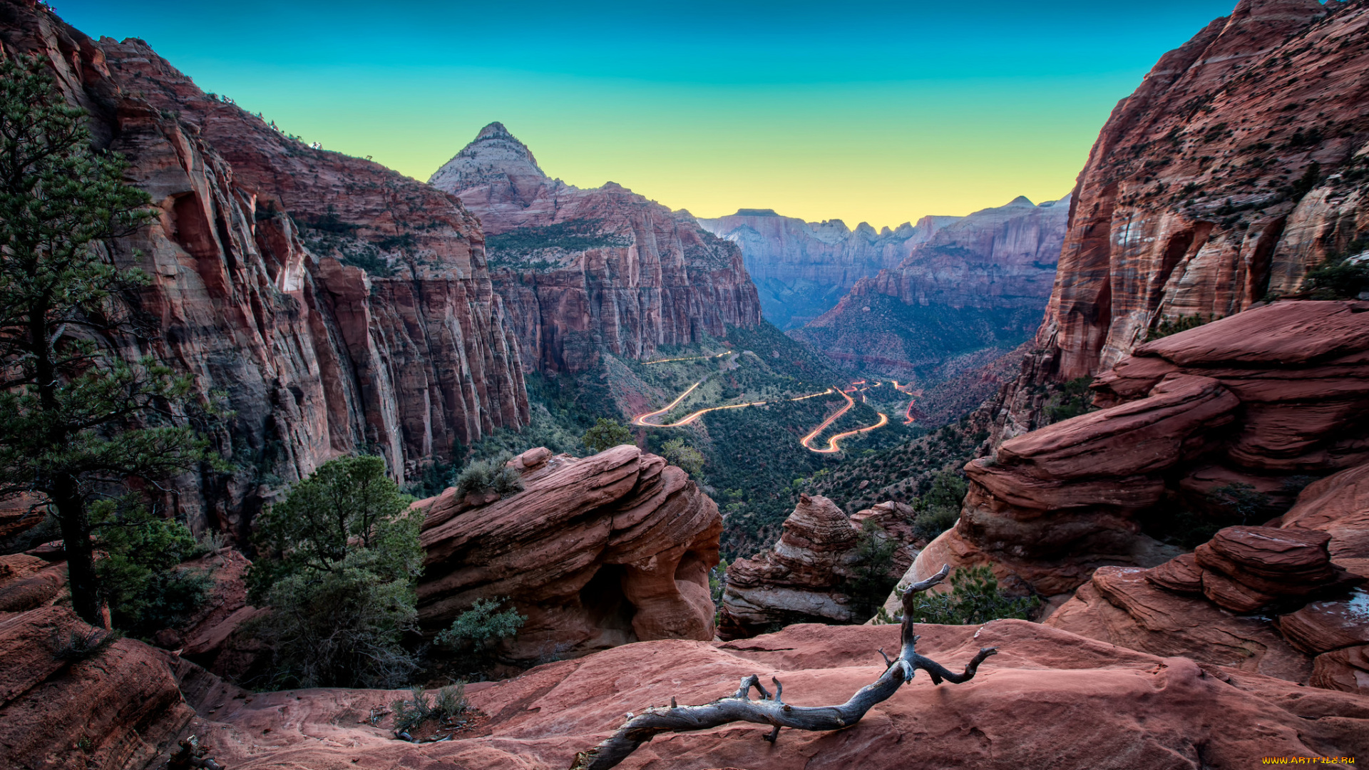 природа, горы, простор