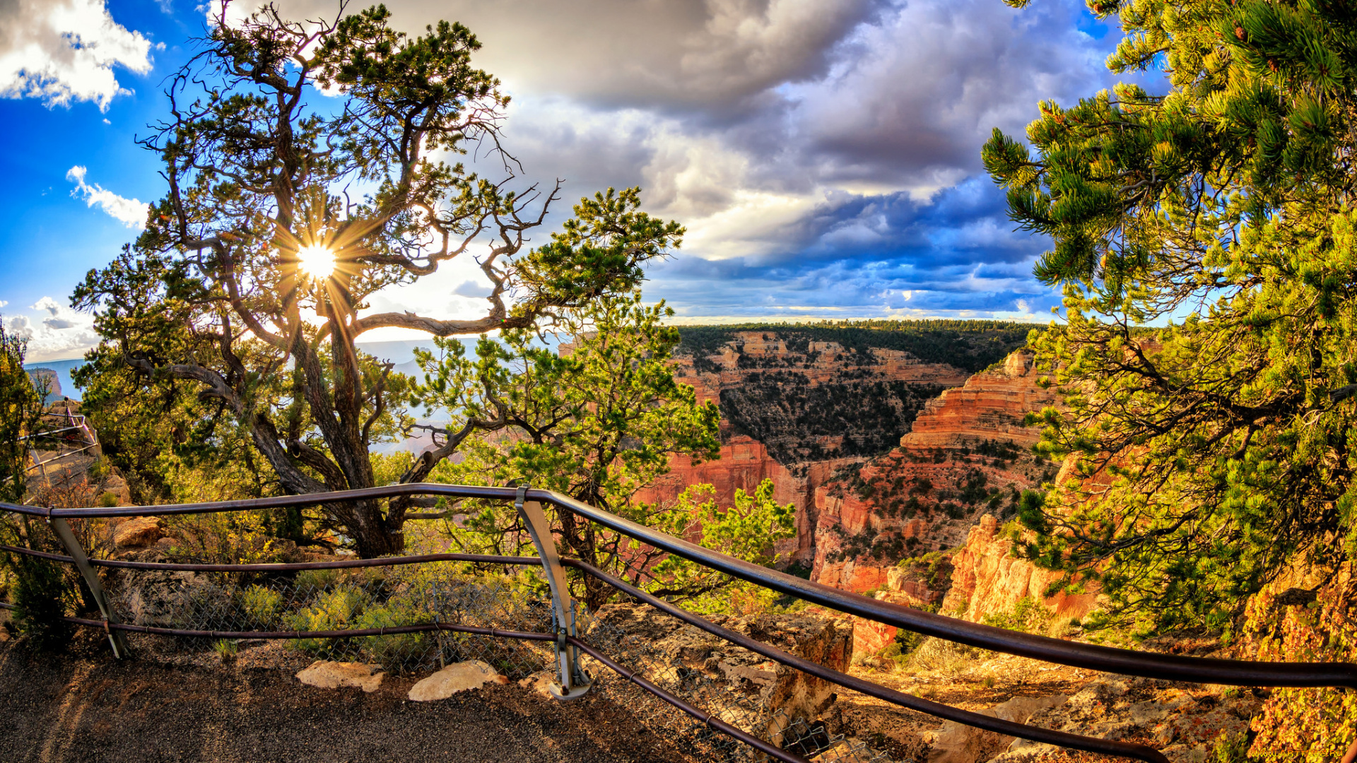 природа, горы, простор