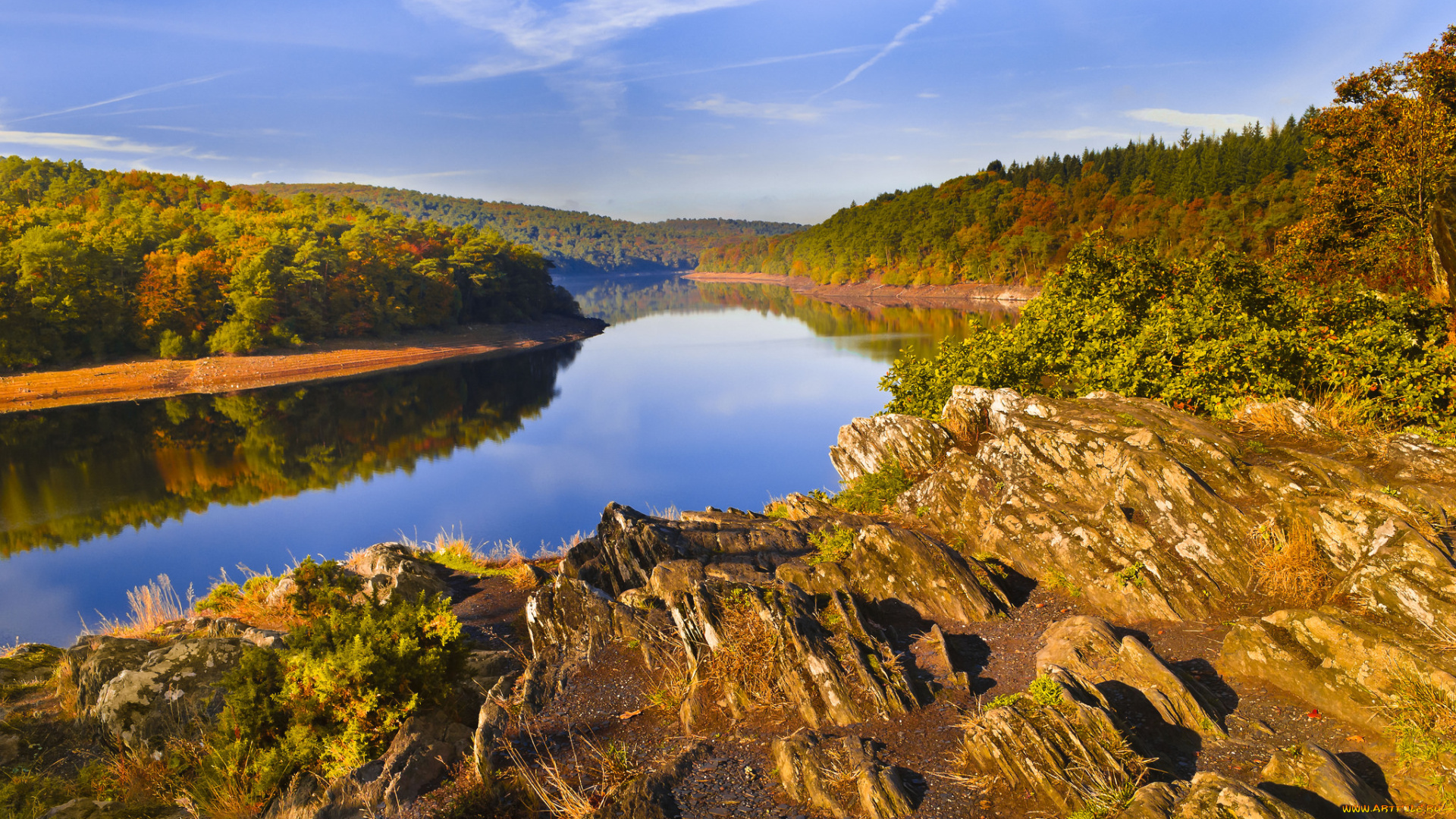 природа, реки, озера, простор